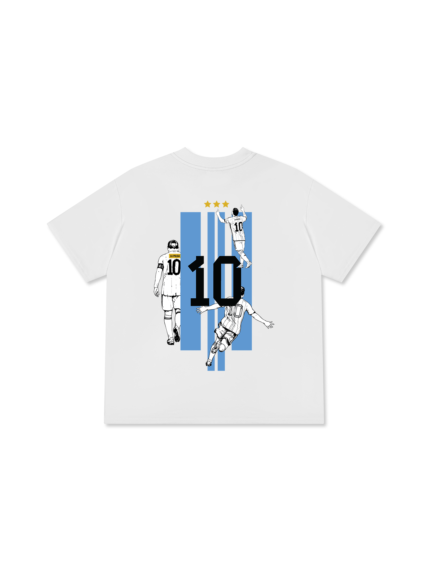 Áo Thun Relaxed Fit Soccer Argentina Số 10