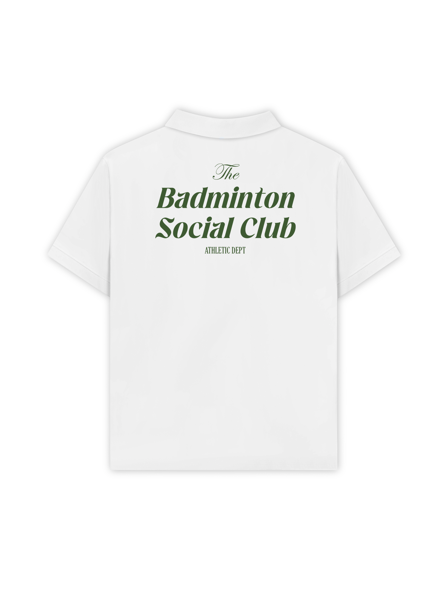 Áo Polo Relaxed Fit Badminton Social Club Athletic Dept