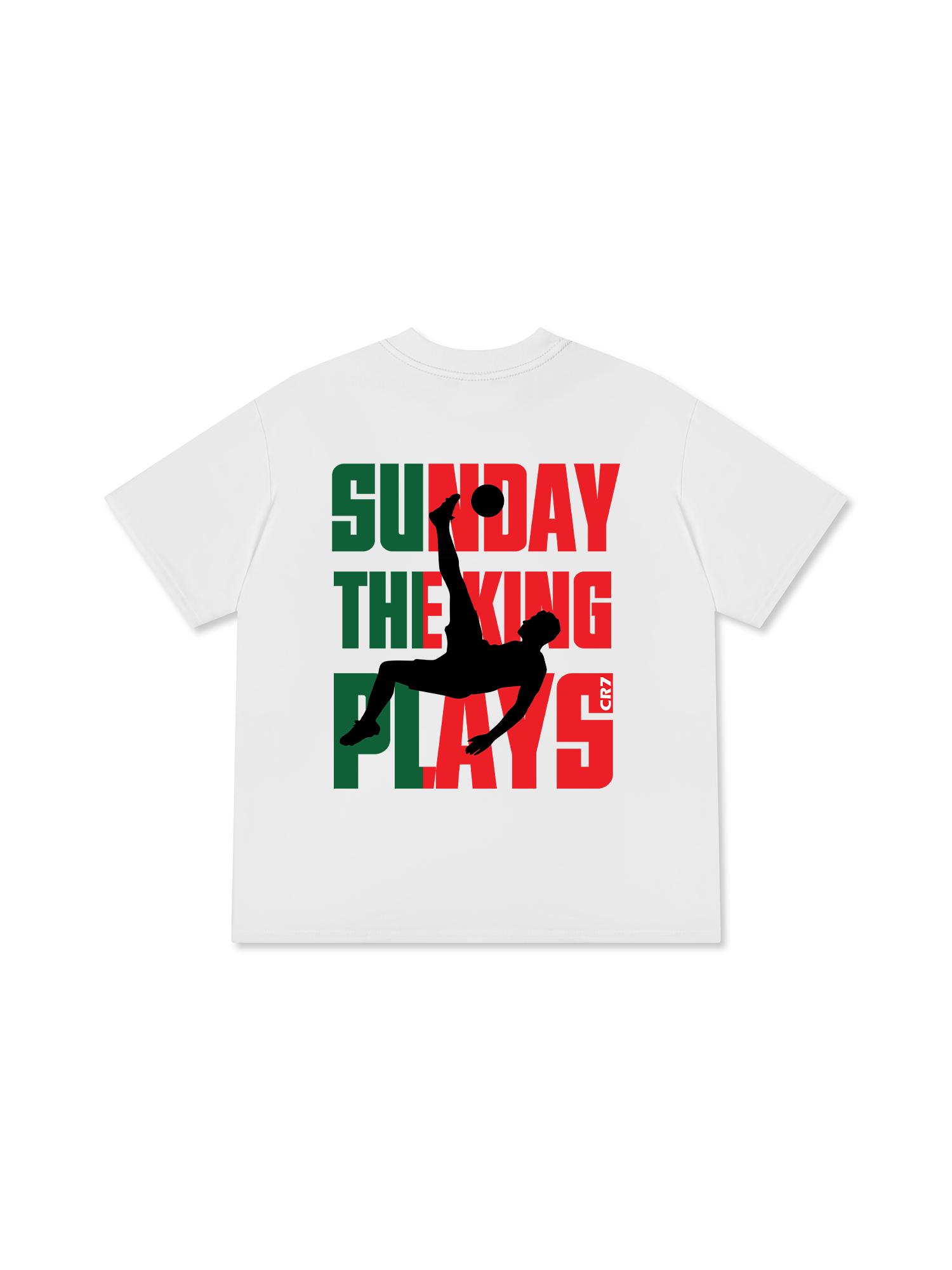 Áo Thun Relaxed Fit Soccer Sunday The King Plays