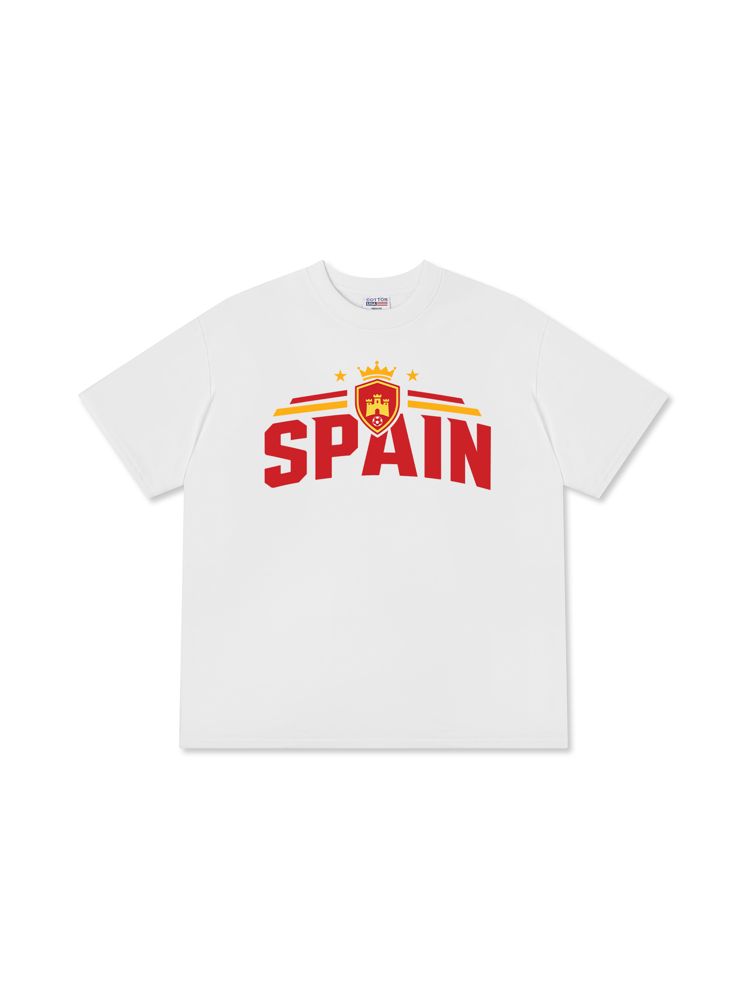 Áo Thun Relaxed Fit Soccer Spain Play With Pasion