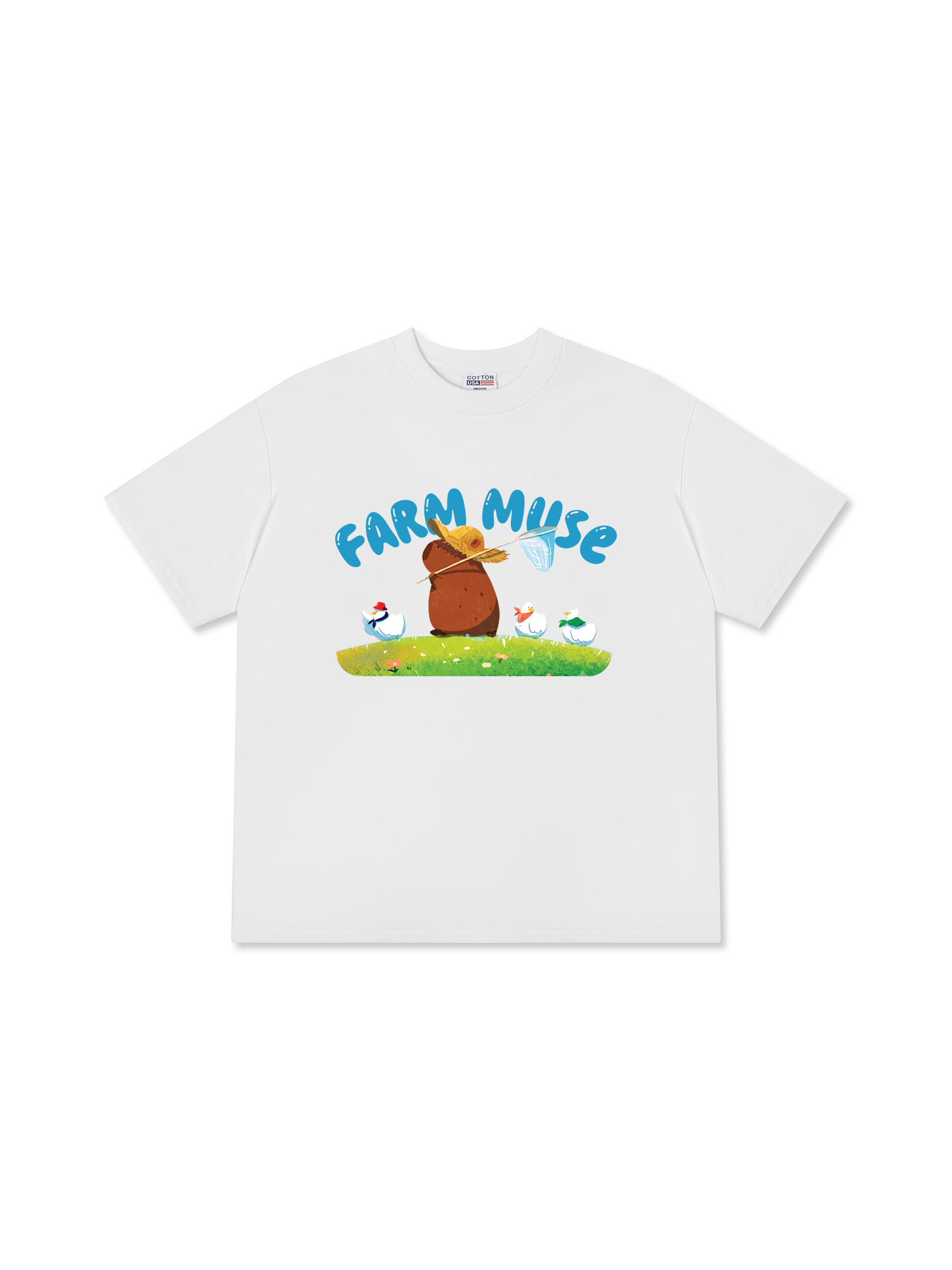 Áo Thun Relaxed Fit Farm Muse