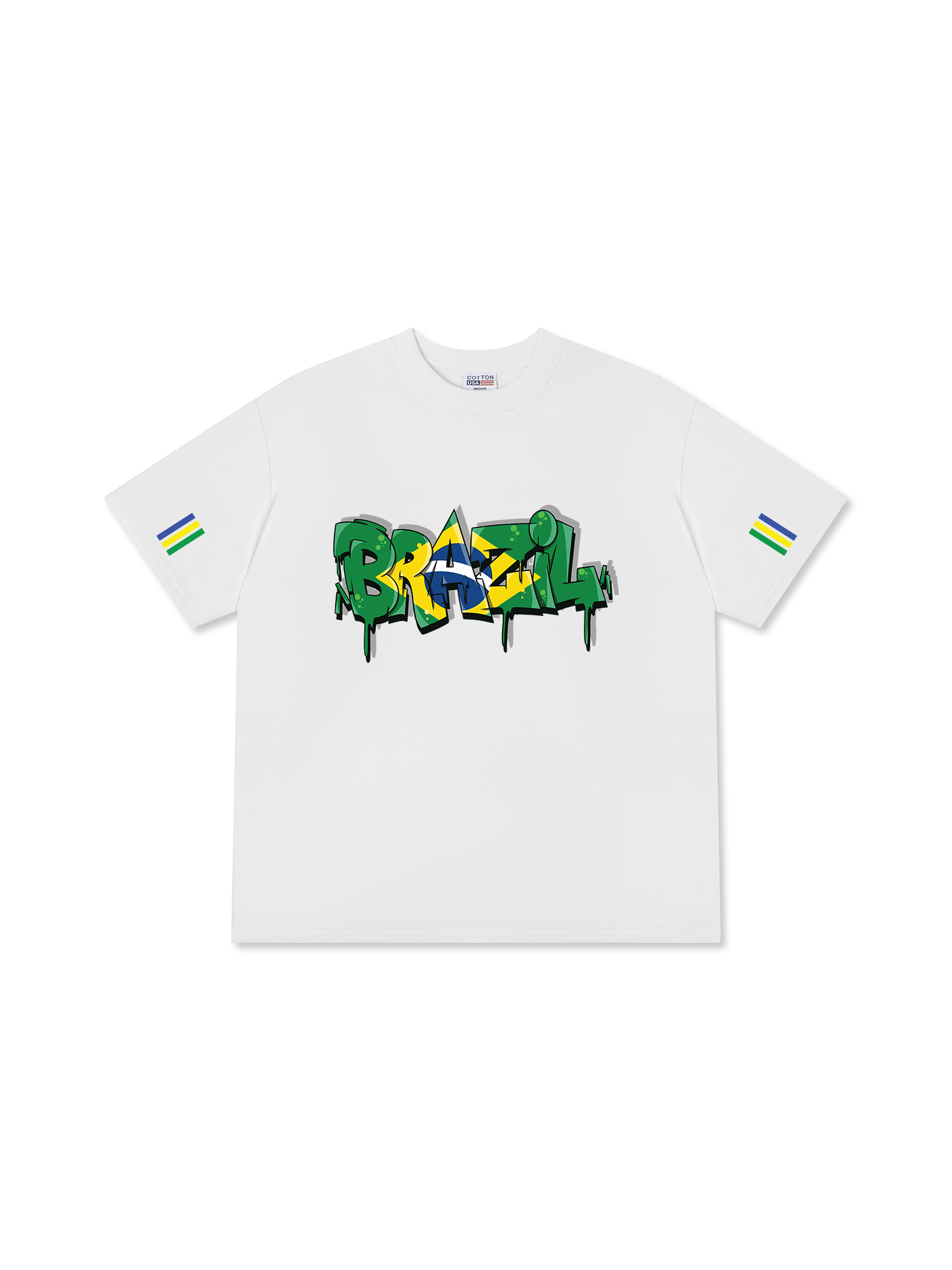 Áo Thun Relaxed Fit Soccer Soccer Brazil
