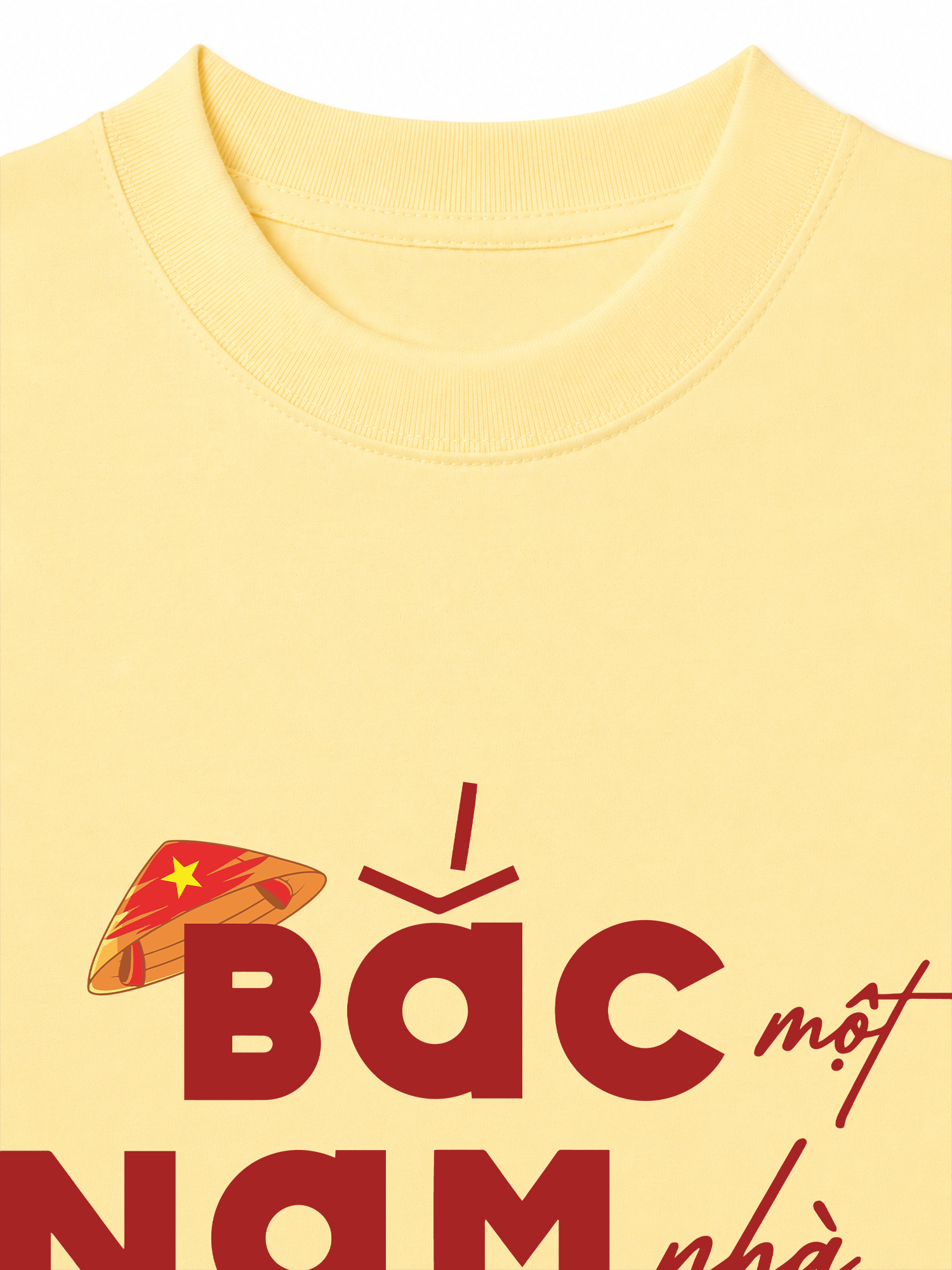 Áo Thun Relaxed Fit Bắc Nam Một Nhà