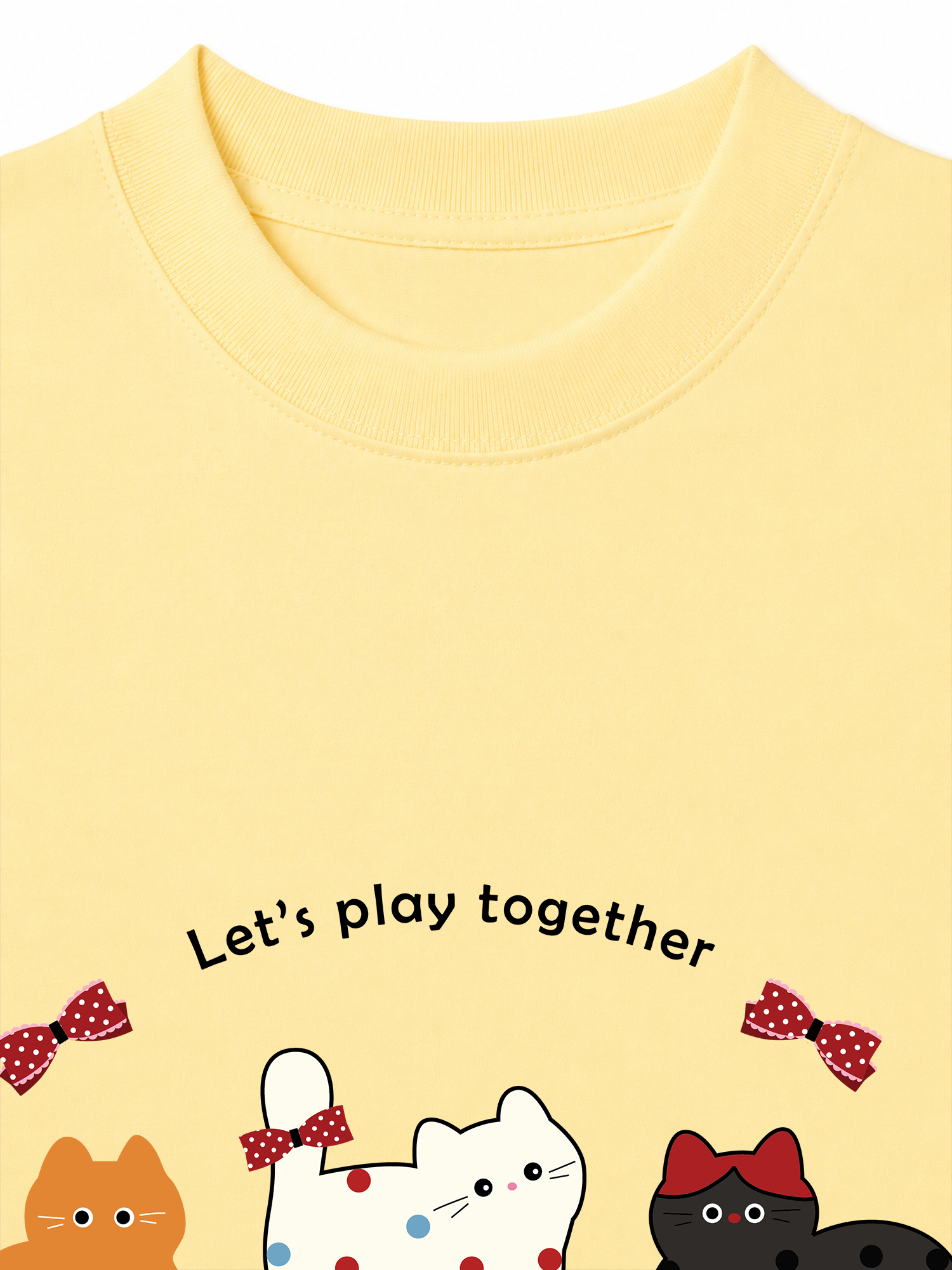 Áo Thun Relaxed Fit Dotty Mood Play Together