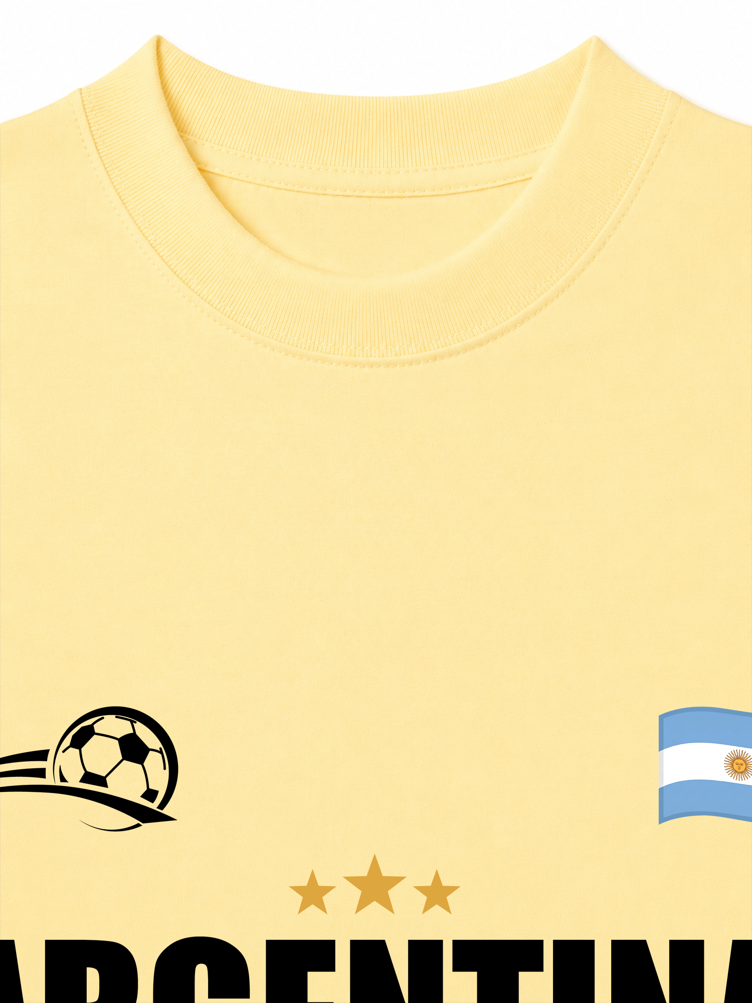 Áo Thun Relaxed Fit Soccer World Cup Argentina