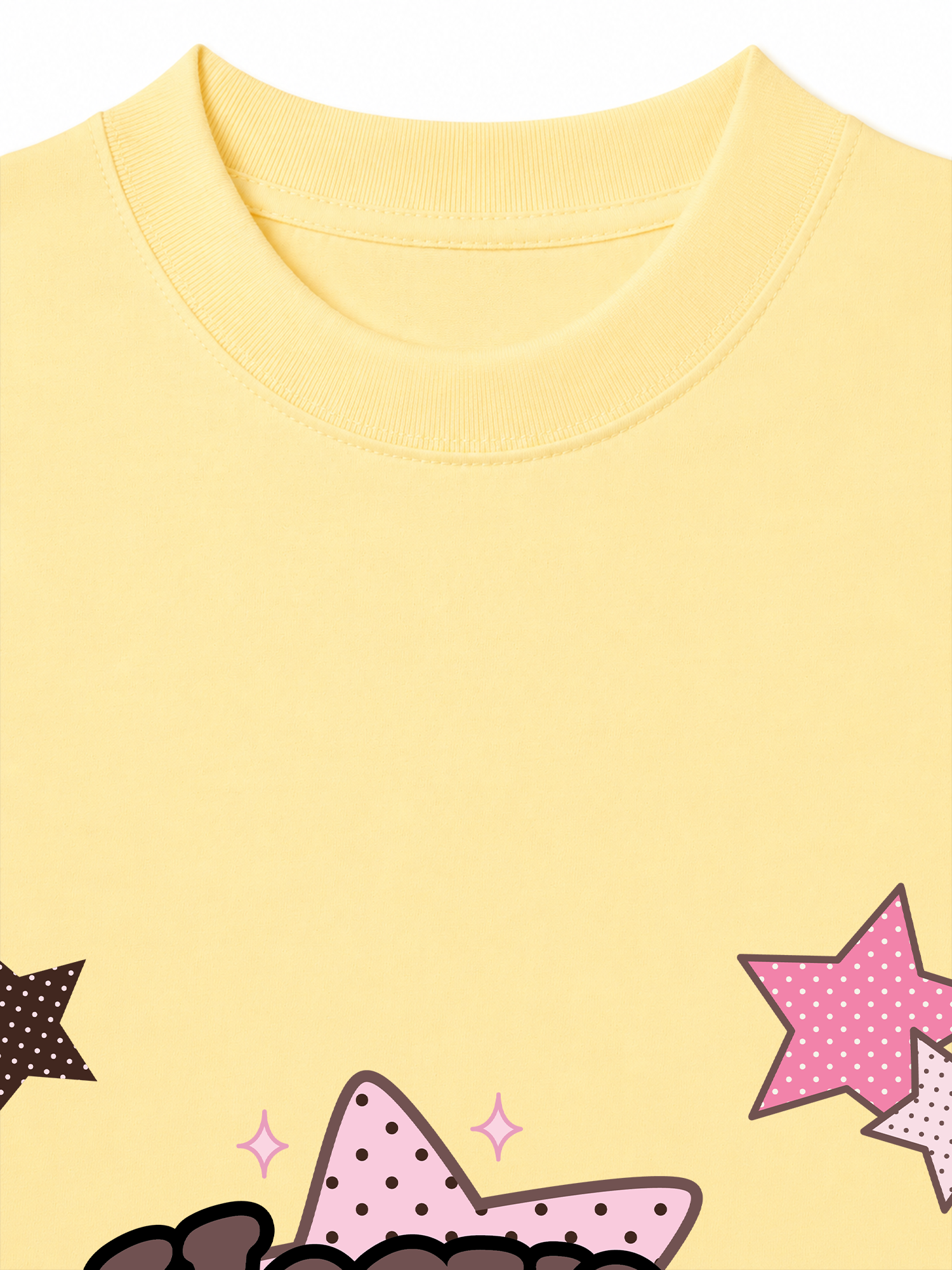 Áo Thun Relaxed Fit Dotty Mood Heaven Star Club