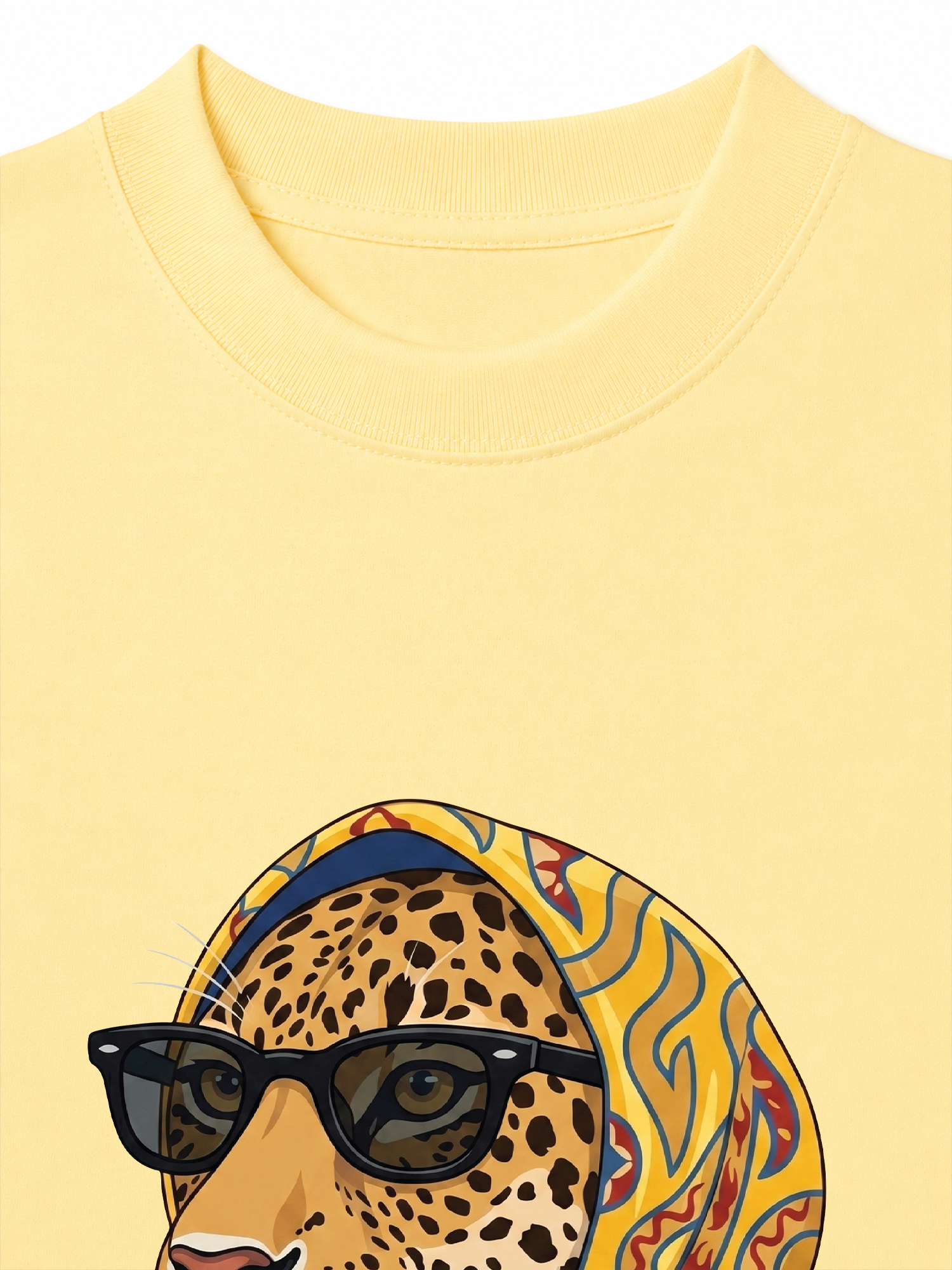 Áo Thun Relaxed Fit Urban Leopard Safari Chic
