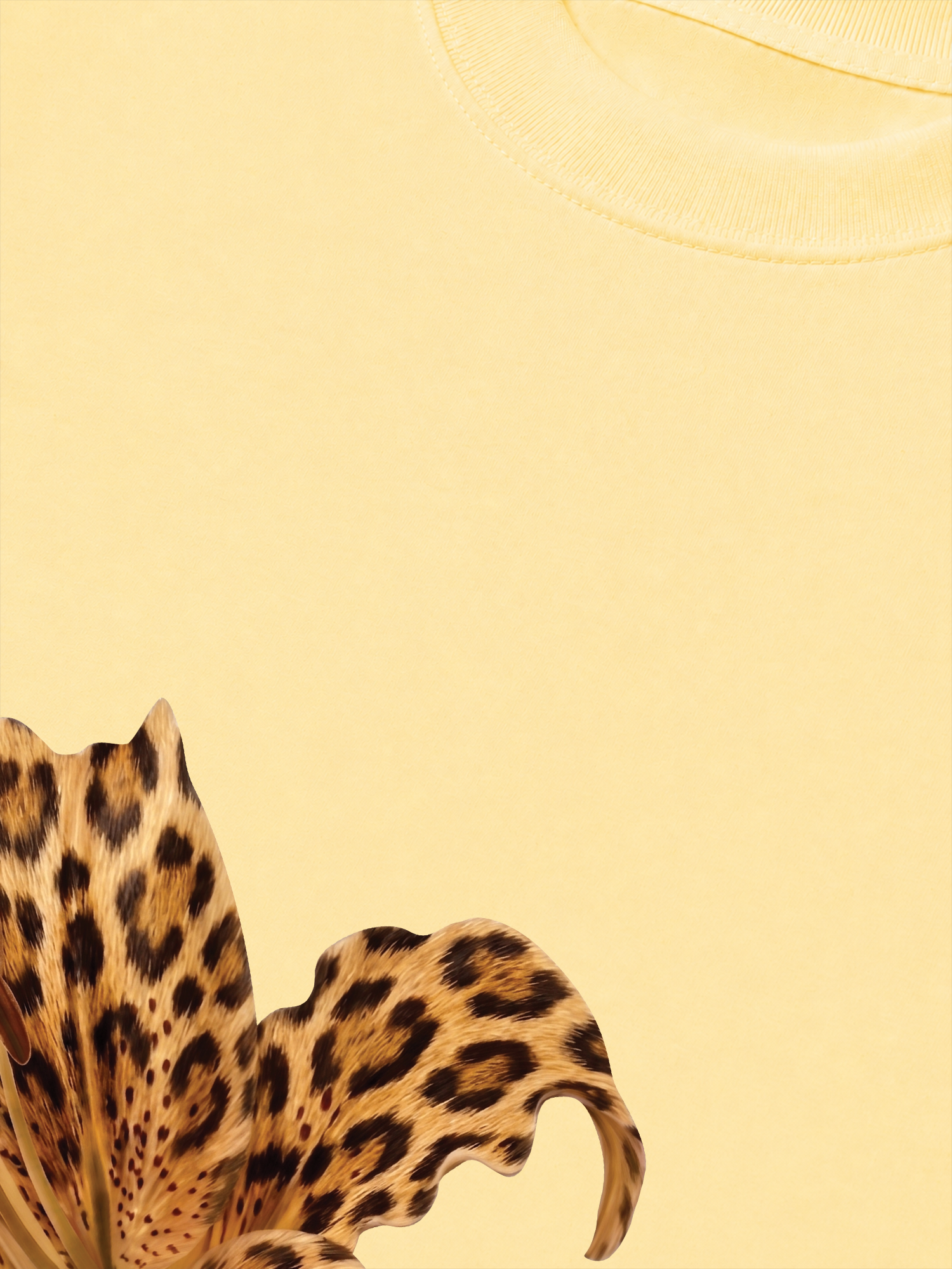 Áo Thun Relaxed Fit Urban Leopard Flower