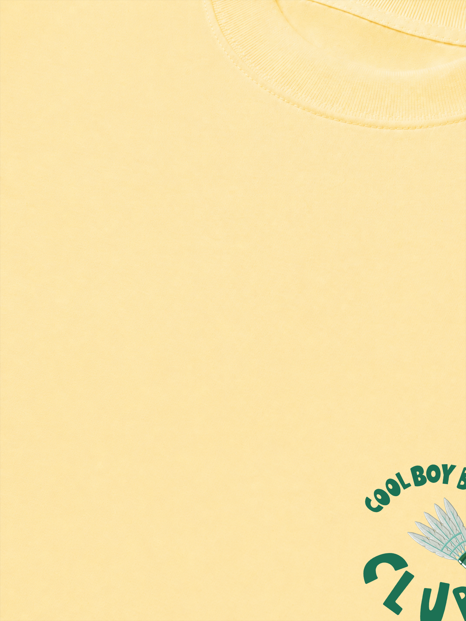 Áo Thun Relaxed Fit Badminton Cool Boy Club