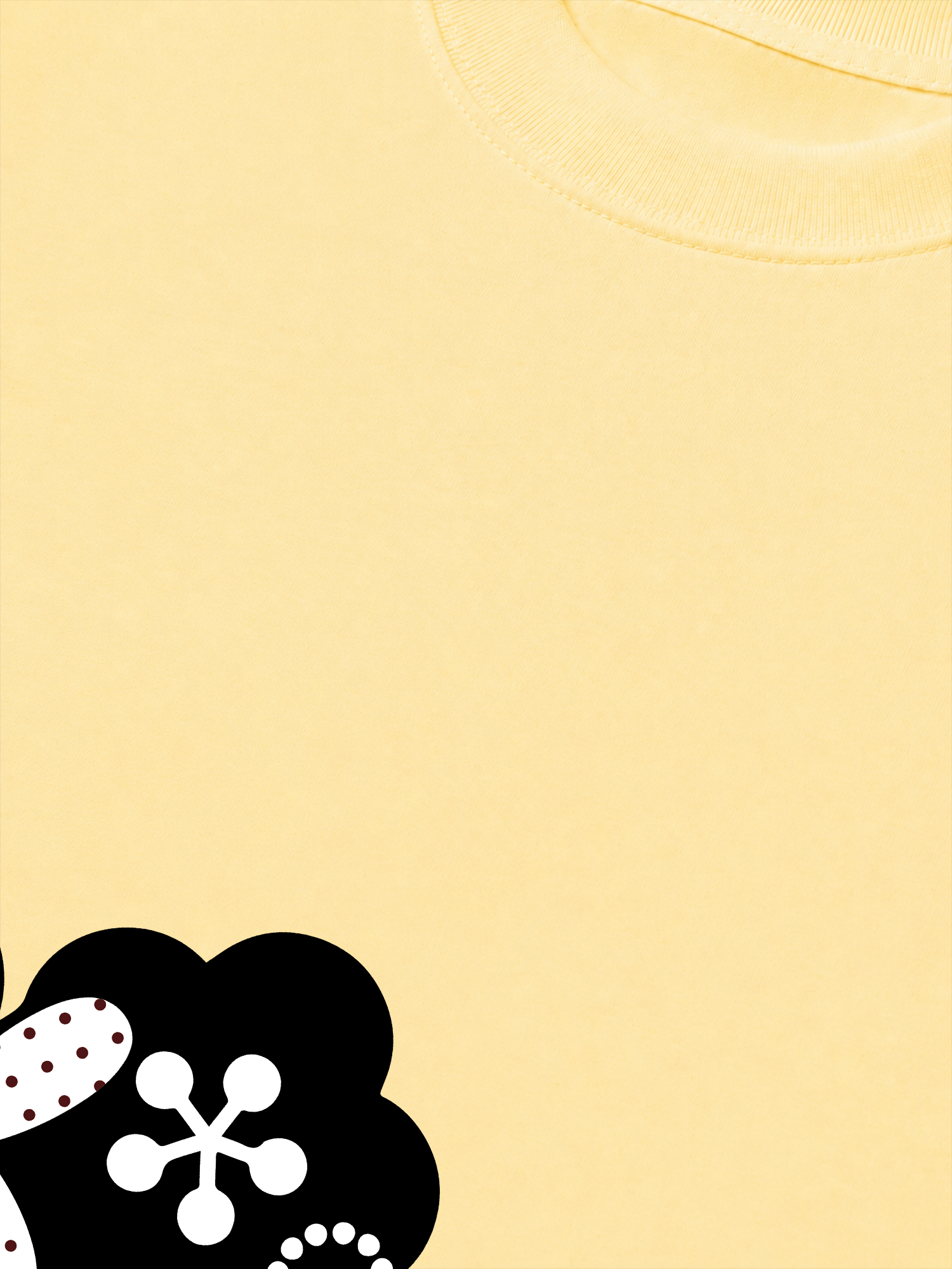 Áo Thun Relaxed Fit Dotty Mood Cute Bunny
