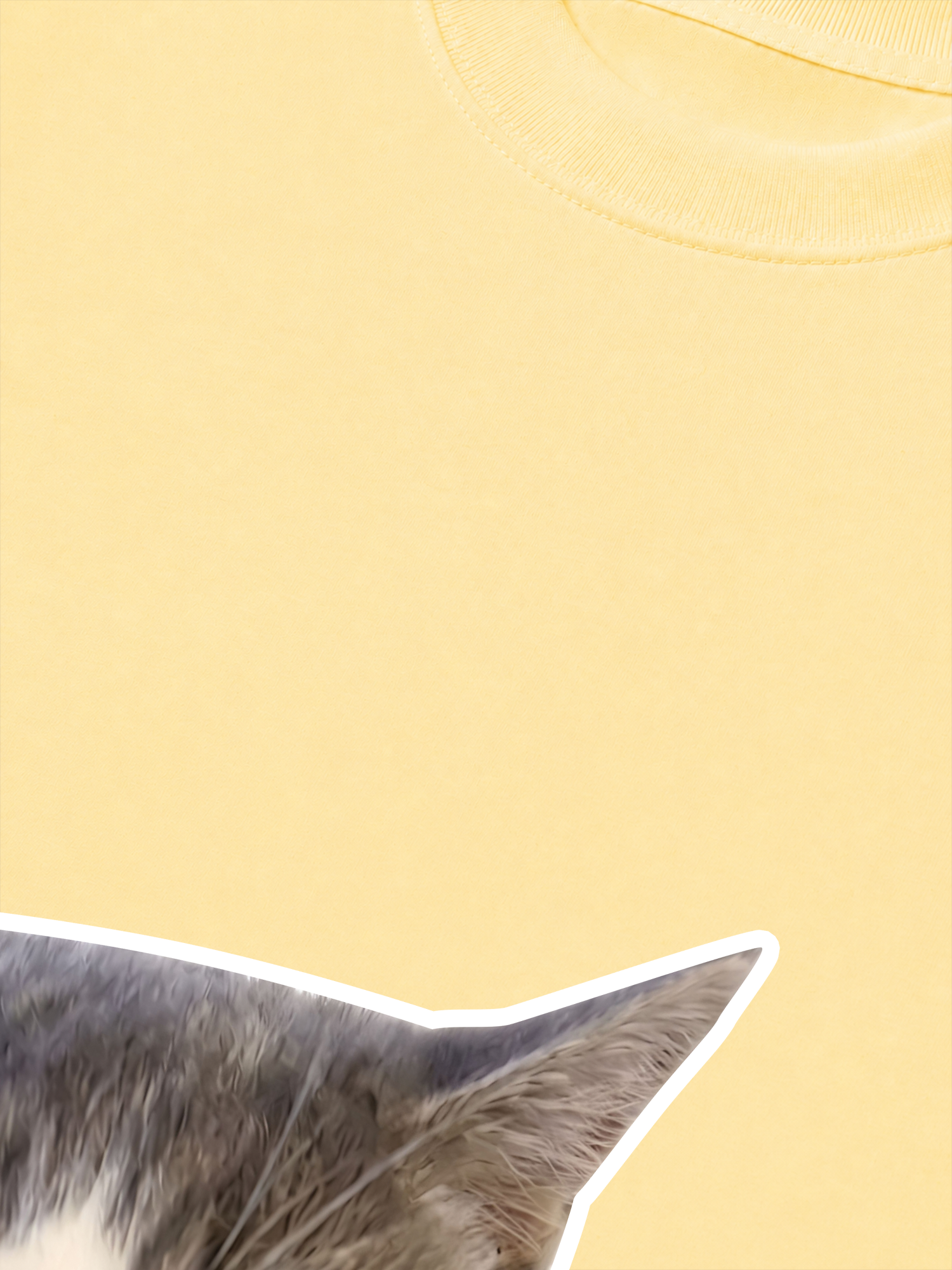 Áo Thun Relaxed Fit Badminton Cute Cat