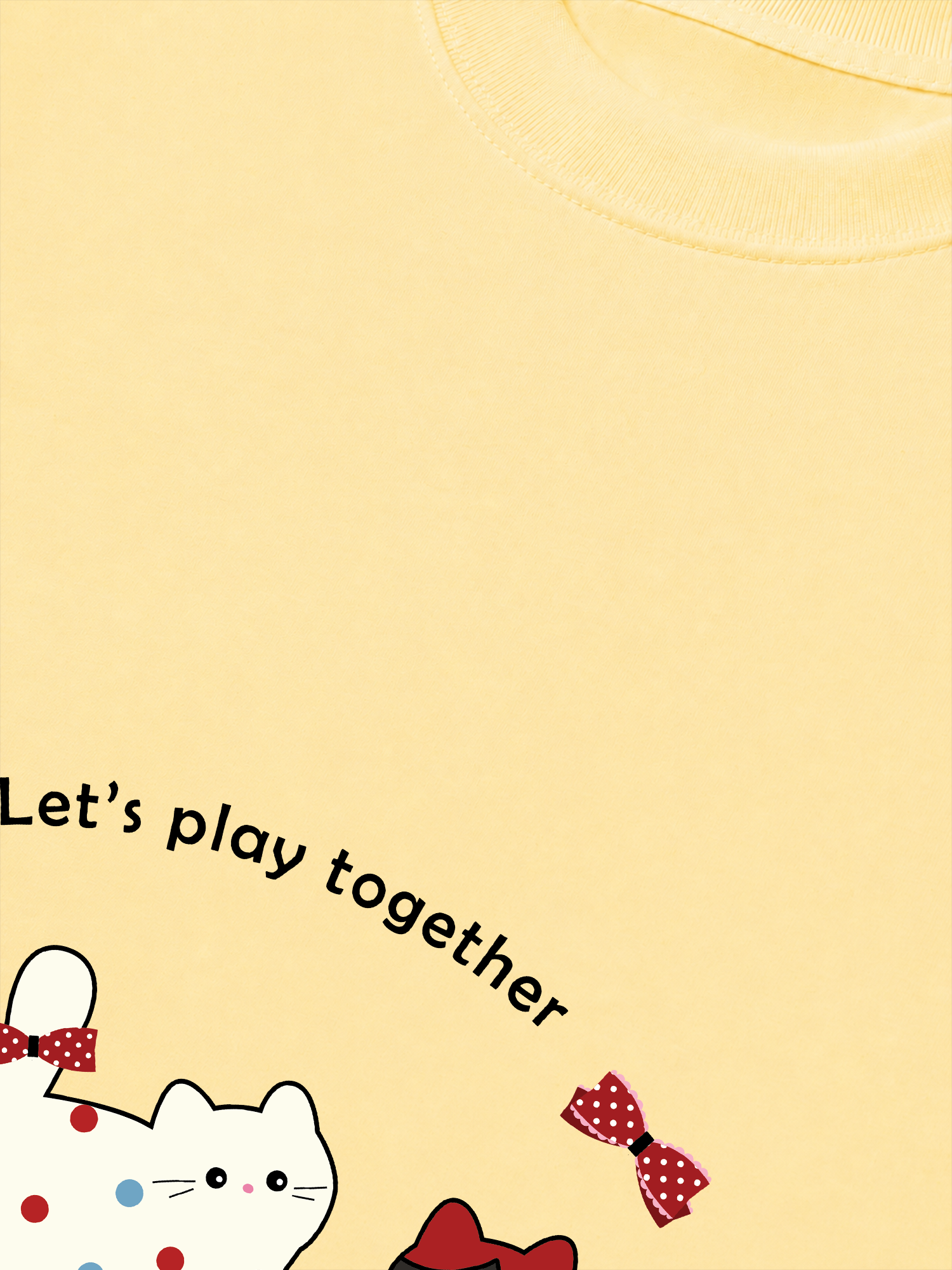 Áo Thun Relaxed Fit Dotty Mood Play Together