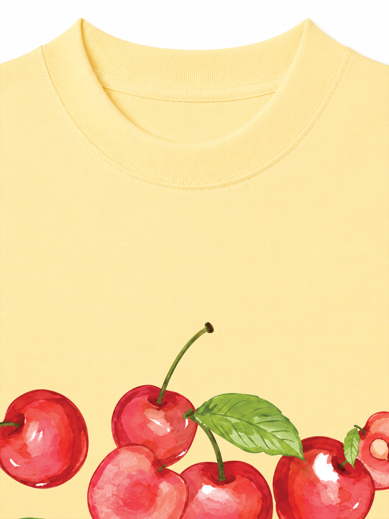 Áo Thun Relaxed Fit Tropical Cherry Sweet Fruit