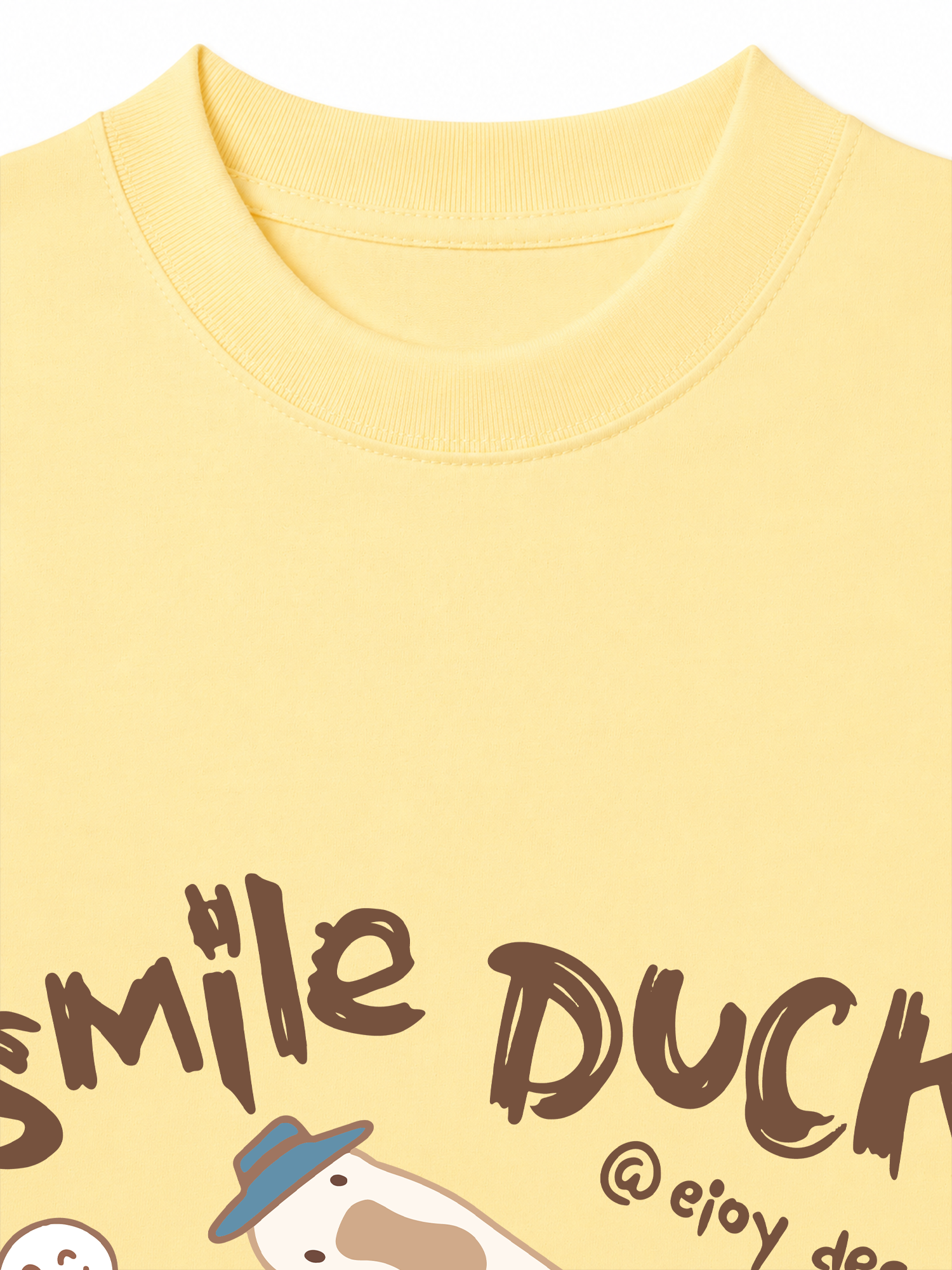 Áo Thun Relaxed Fit Farm Smile Duck