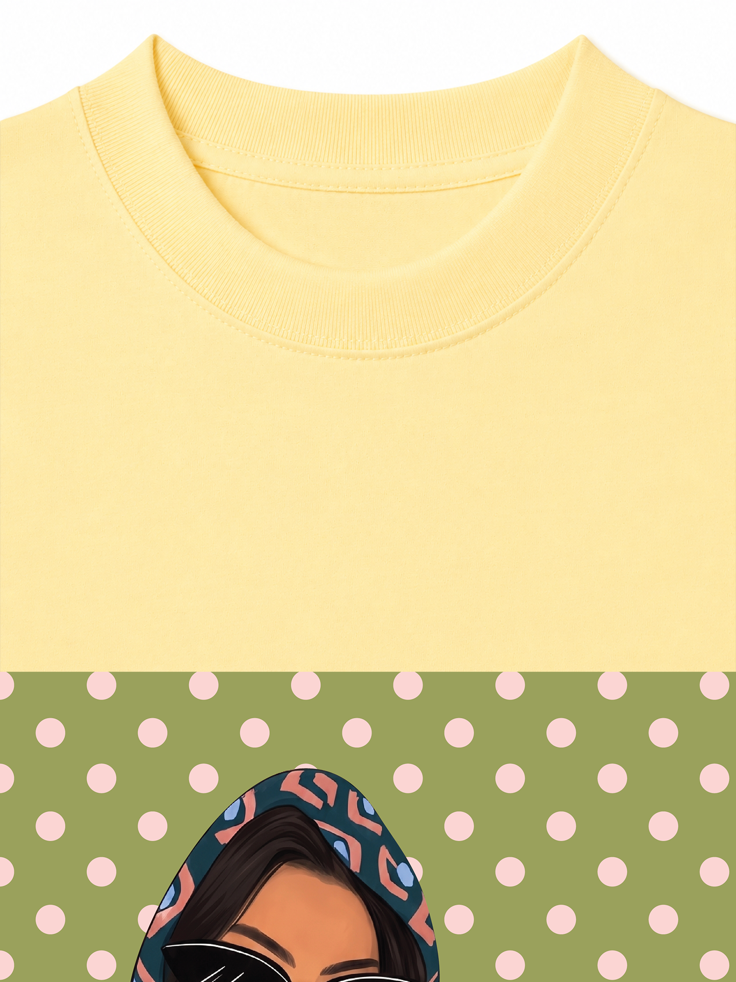 Áo Thun Relaxed Fit Farm Cool Polka Dot Duck