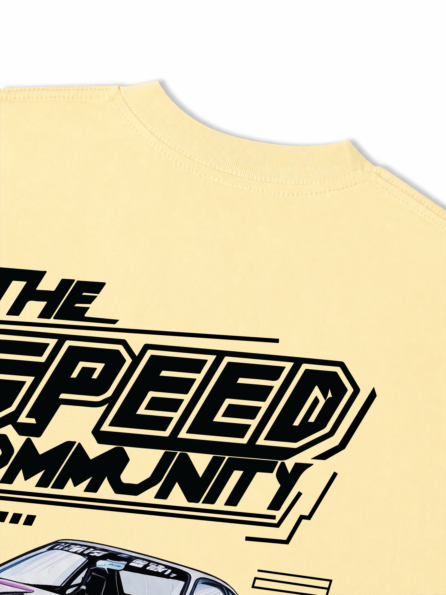 Áo Thun Relaxed Fit JDM Car Speed Community Cyber Tuner