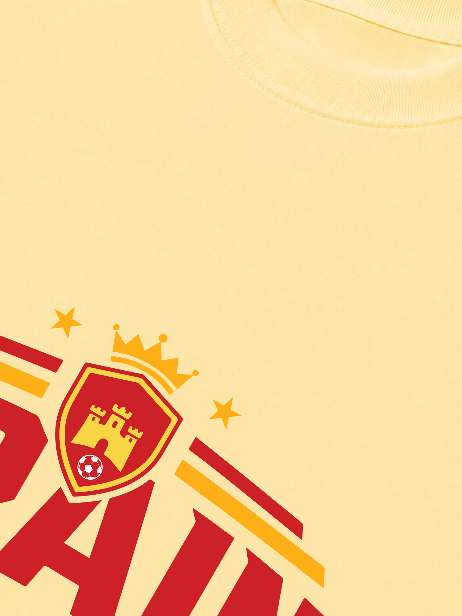 Áo Thun Relaxed Fit Soccer Spain Play With Pasion