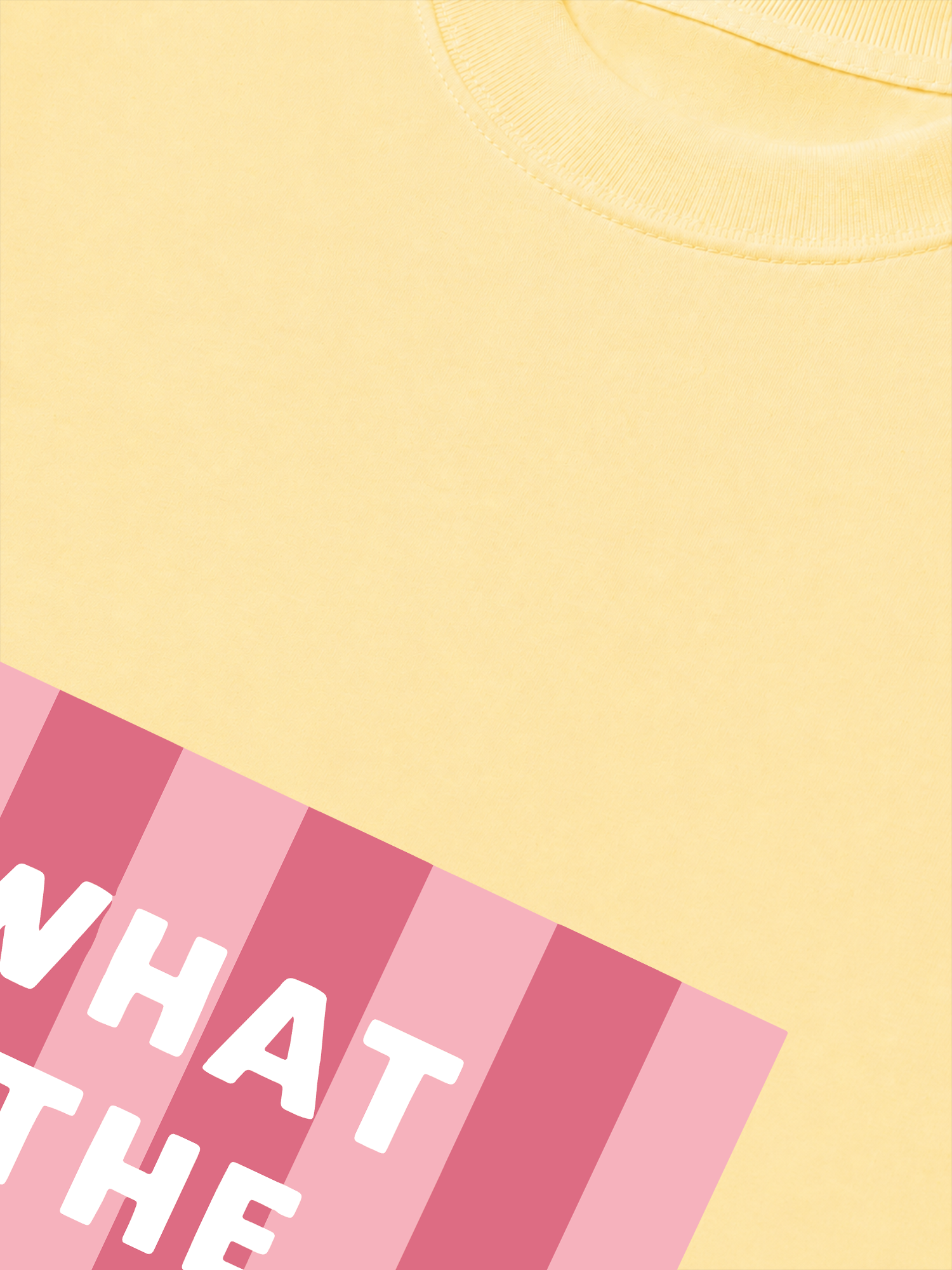Áo Thun Relaxed Fit Farm What The Duck Striped