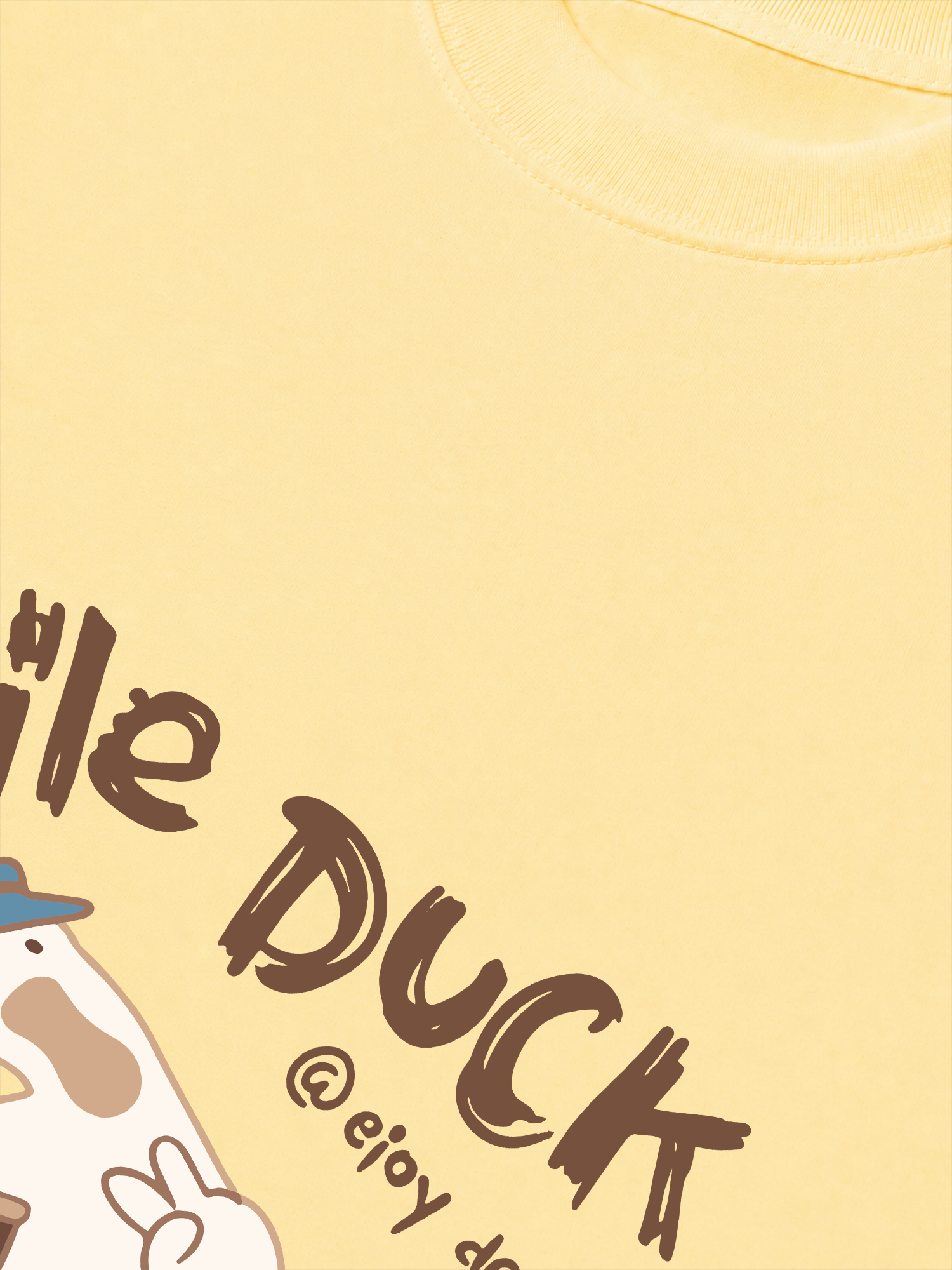 Áo Thun Relaxed Fit Farm Smile Duck