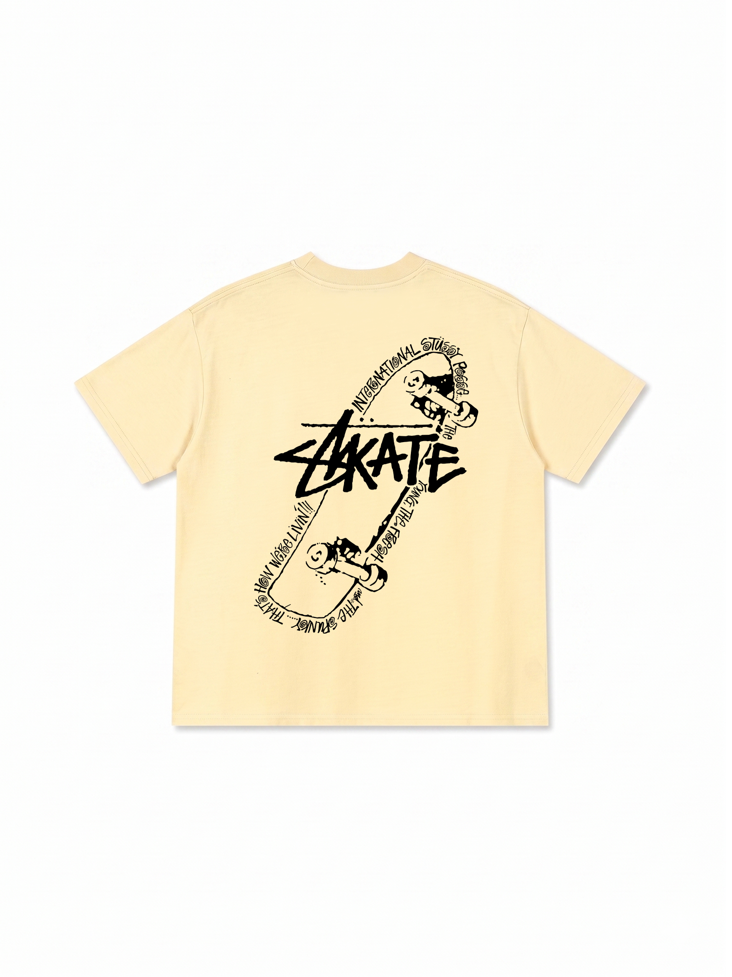 Áo Thun Relaxed Fit Skate Tribe