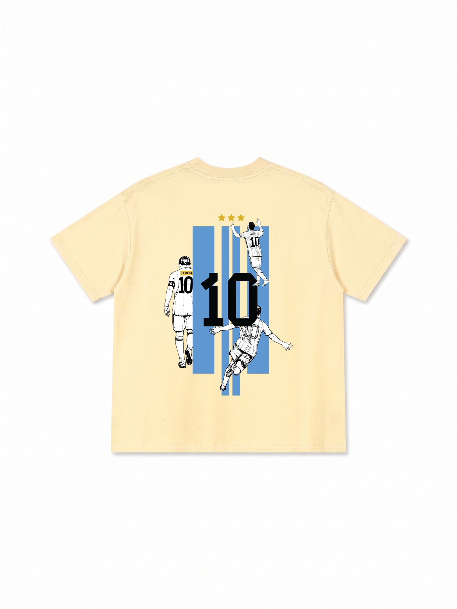 Áo Thun Relaxed Fit Soccer Argentina Số 10