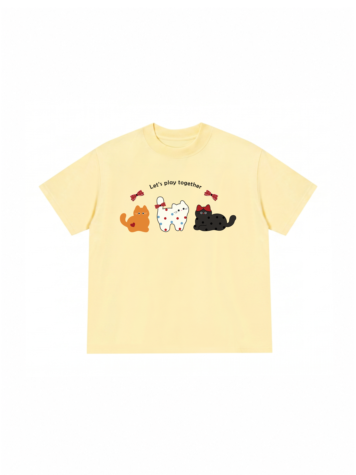 Áo Thun Relaxed Fit Dotty Mood Play Together
