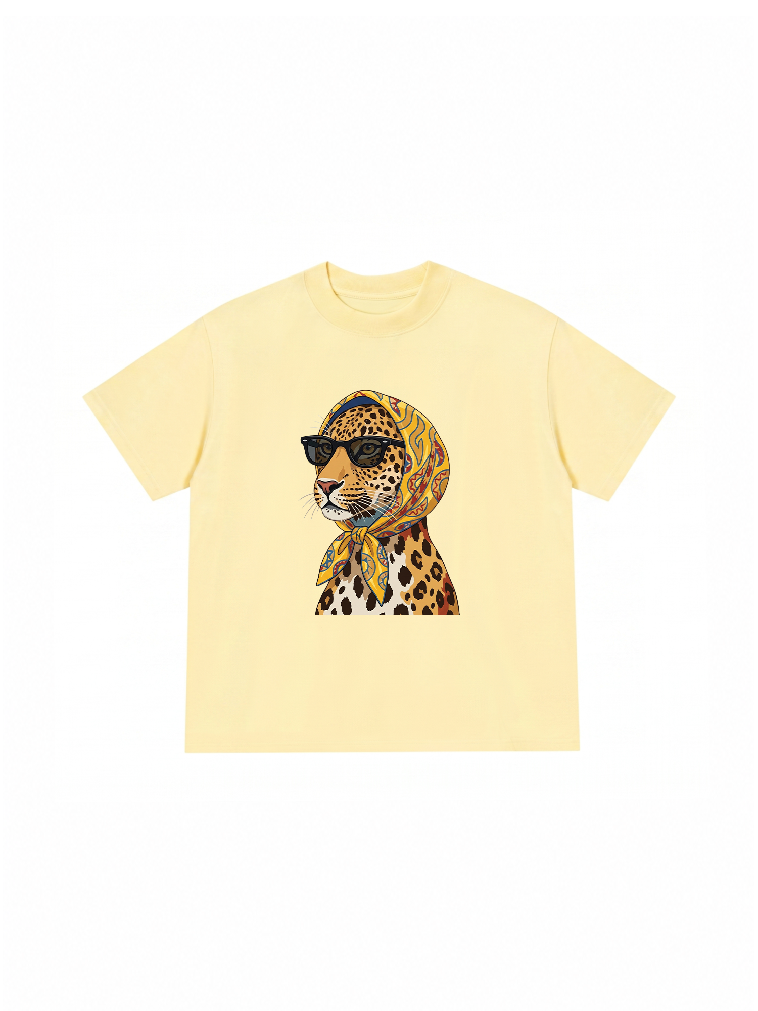 Áo Thun Relaxed Fit Urban Leopard Safari Chic