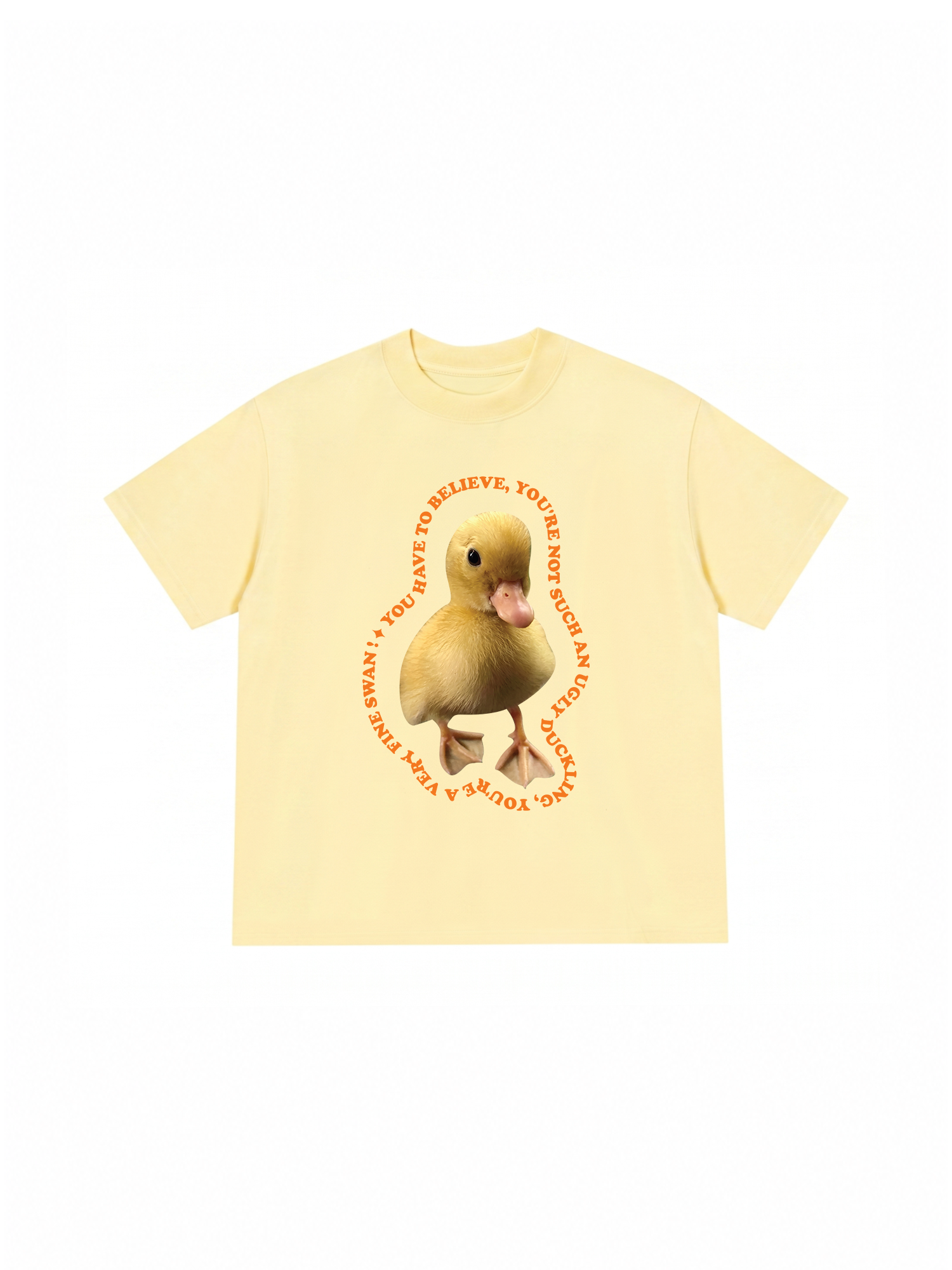 Áo Thun Relaxed Fit Farm Baby Yellow Duck
