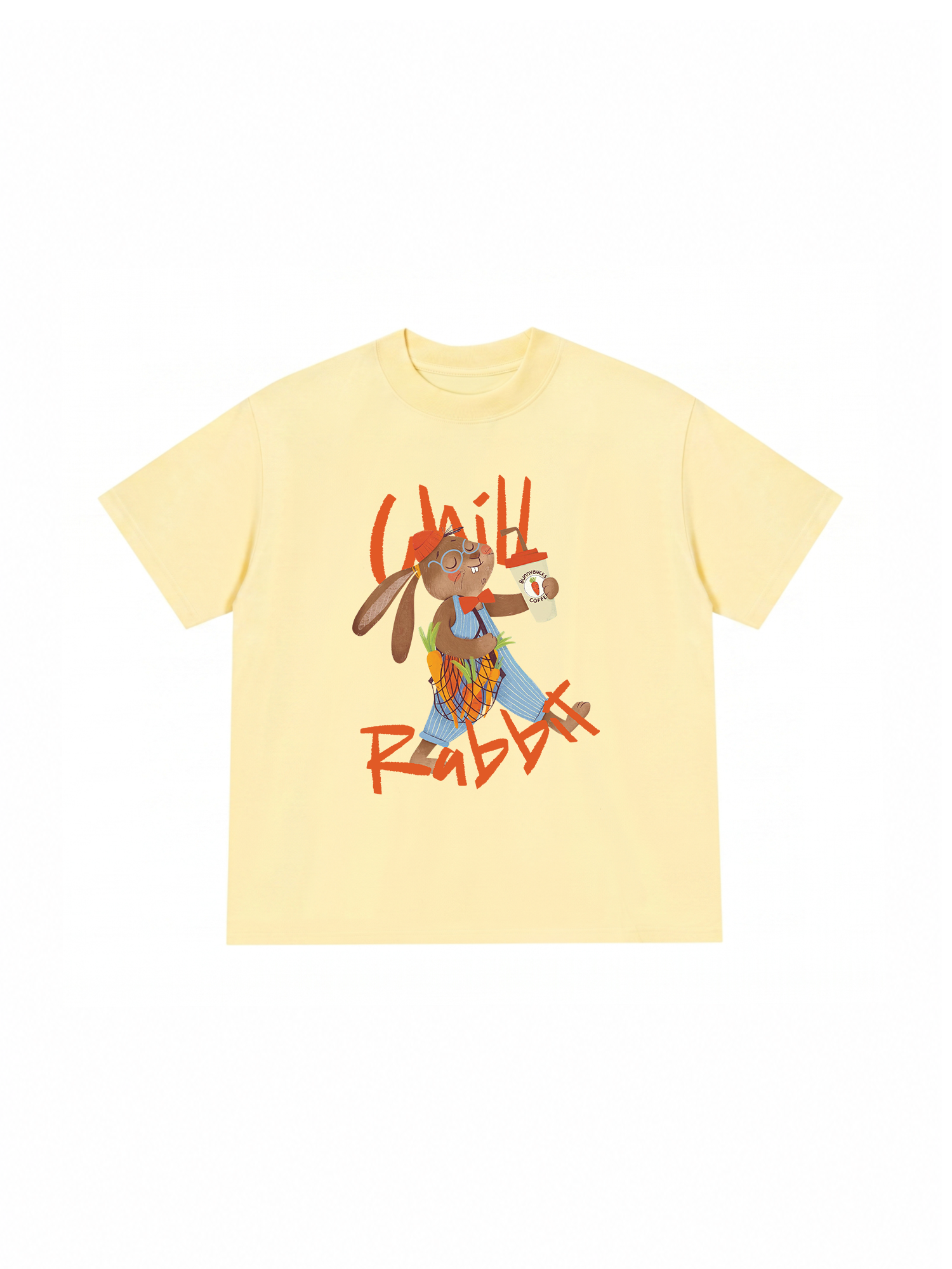 Áo Thun Relaxed Fit Farm Chill Rabbit