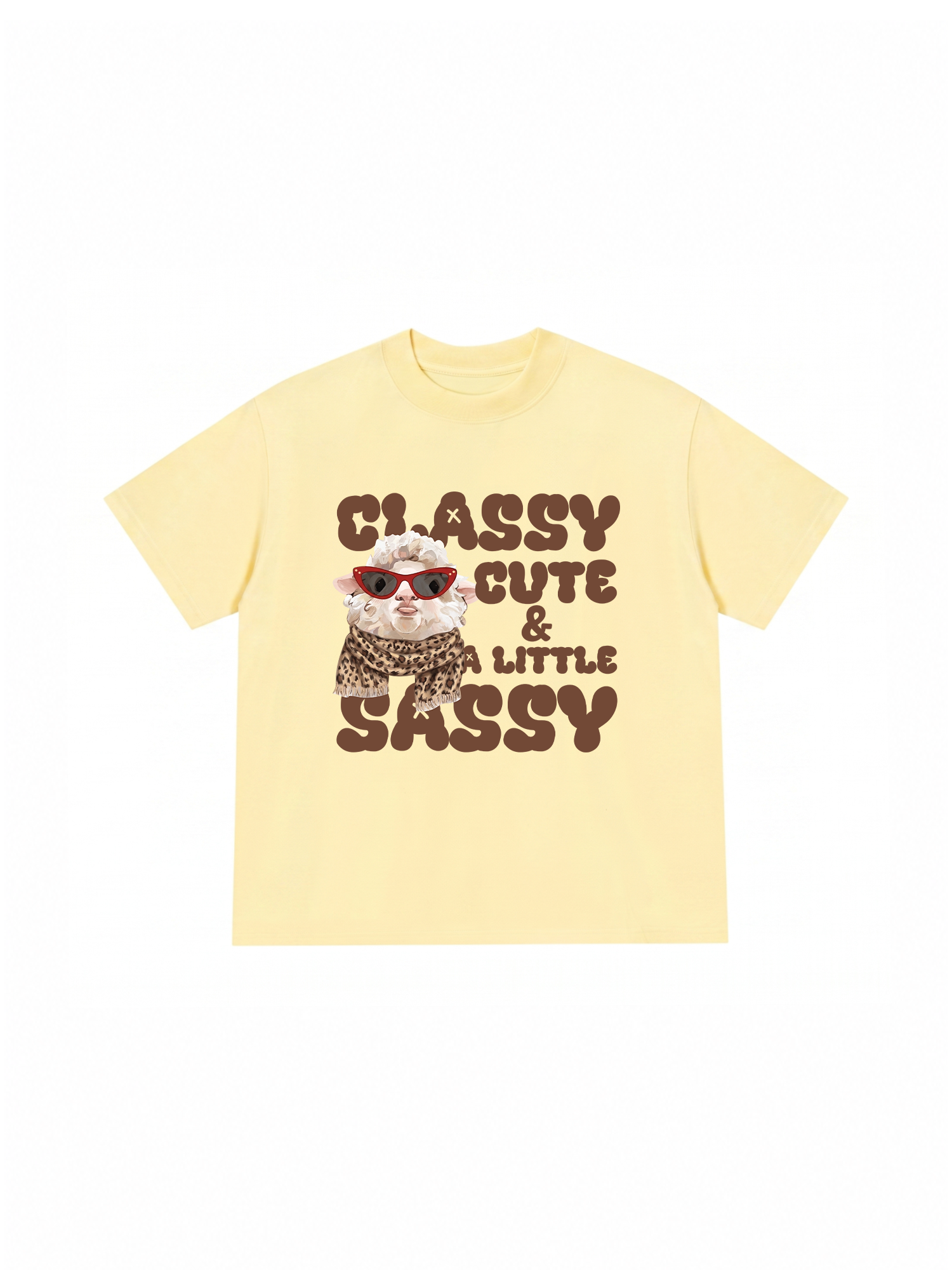 Áo Thun Relaxed Fit Farm Classy, Cute & A Little Sassy