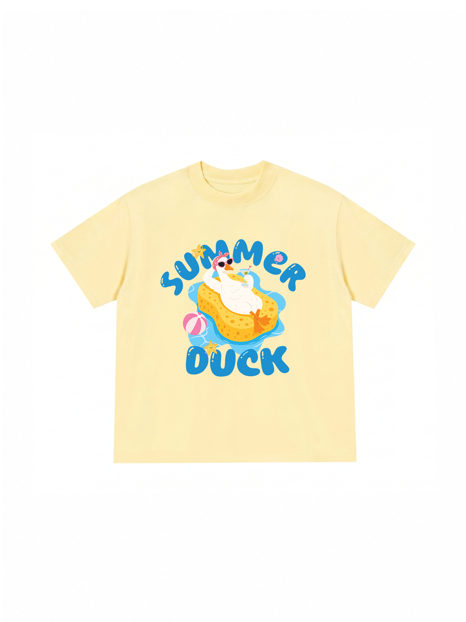 Áo Thun Relaxed Fit Farm Summer Duck