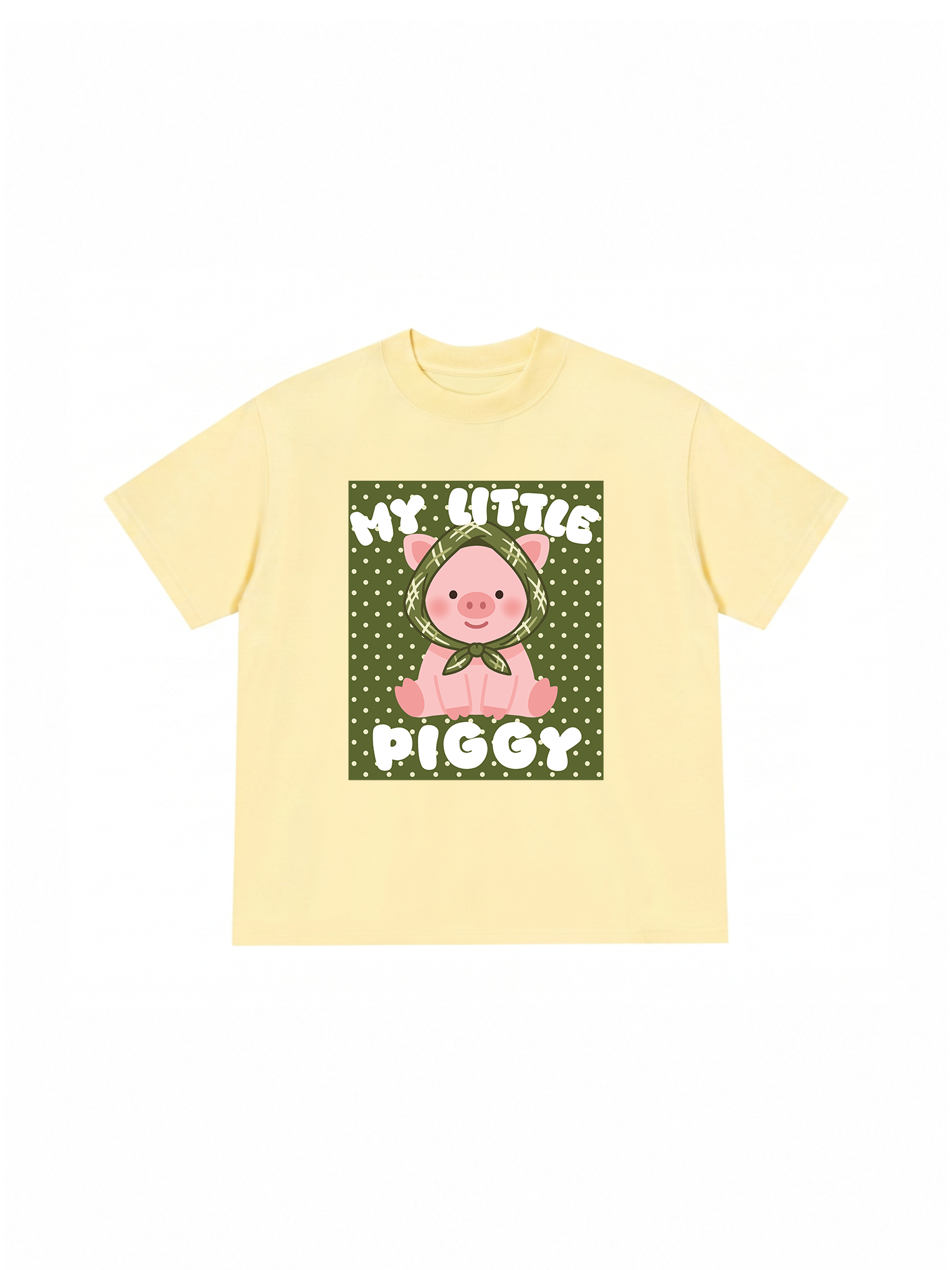 Áo Thun Relaxed Fit Farm My Litle Piggy