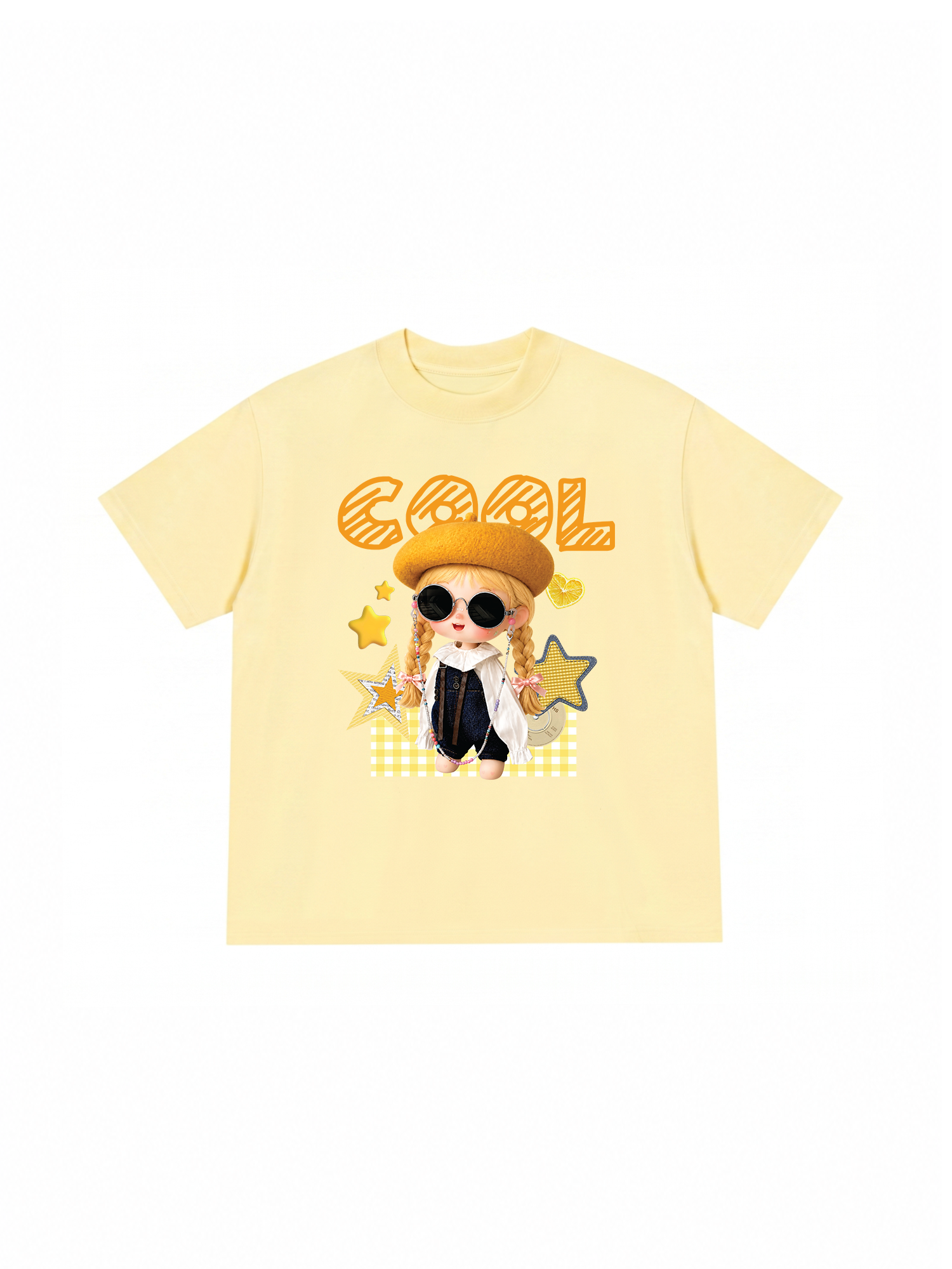 Áo Thun Relaxed Fit Cute Gang Cool