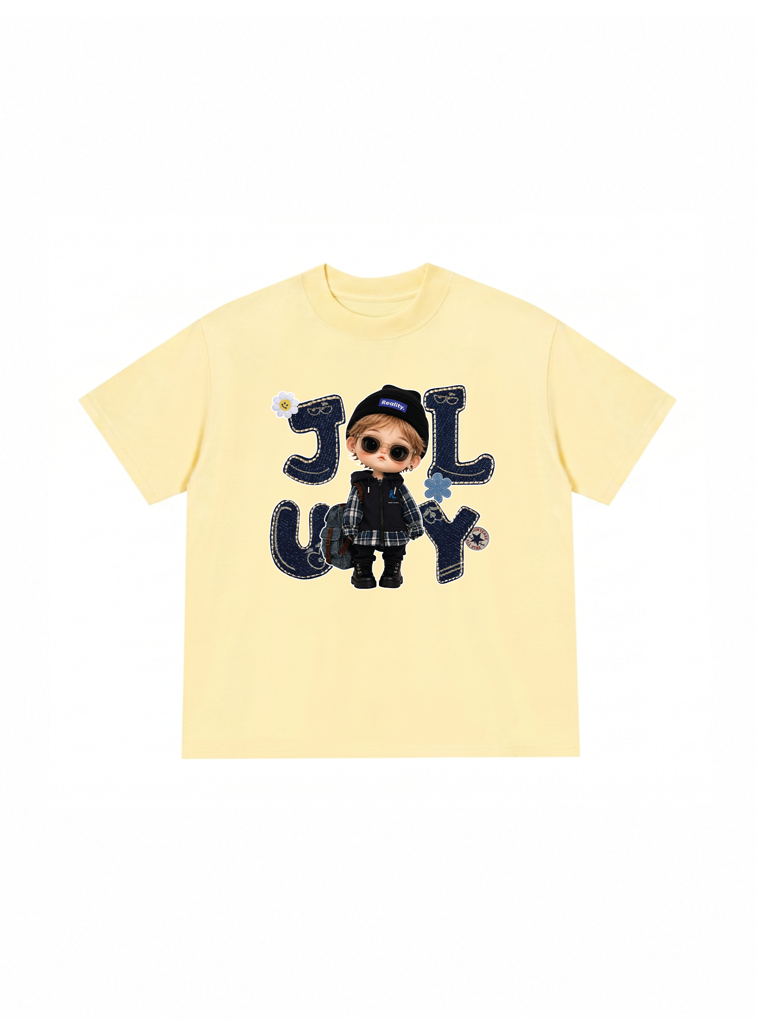 Áo Thun Relaxed Fit Cute Gang July