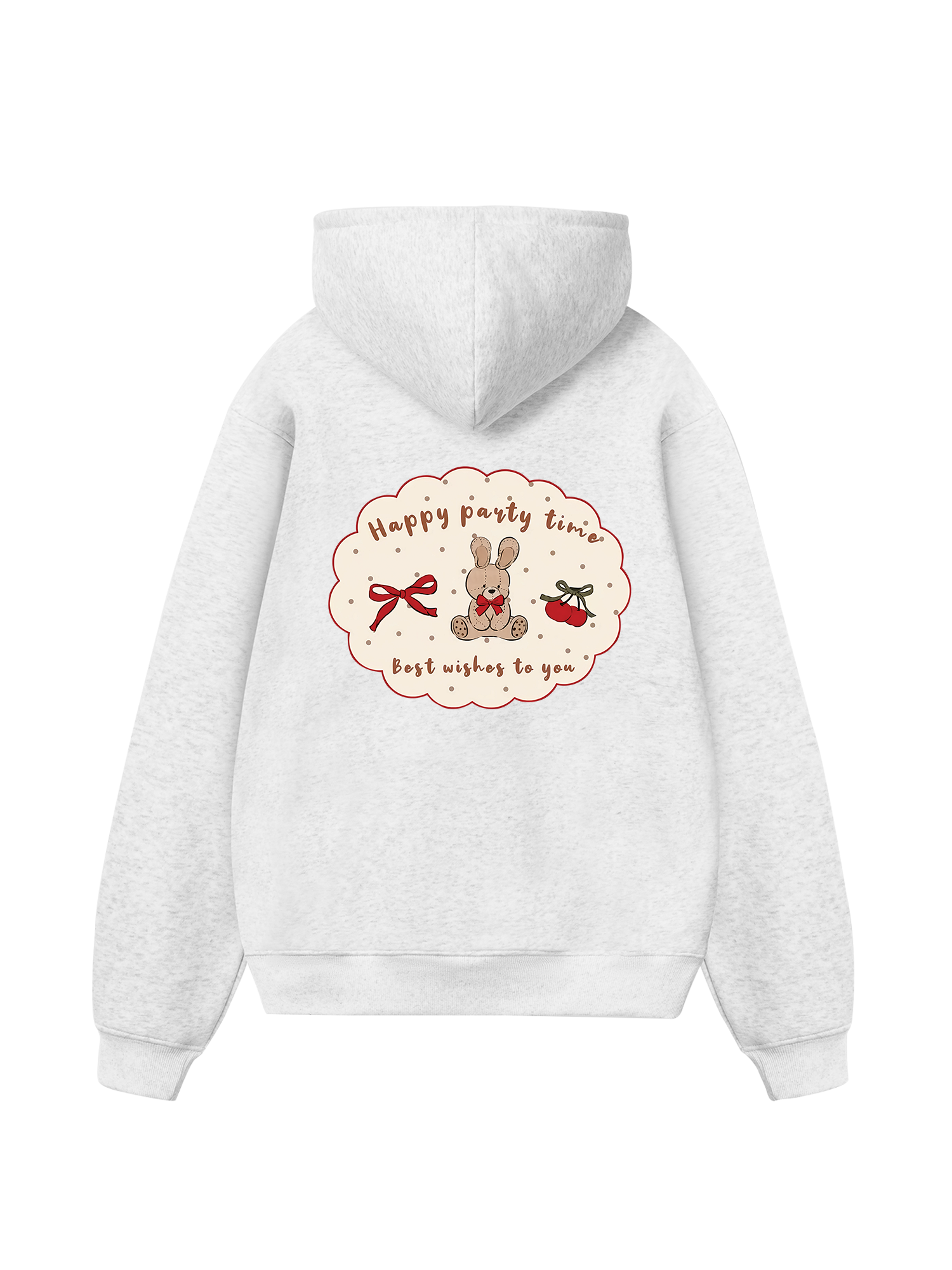 Girly Mood Sweet Teddy Hoodie