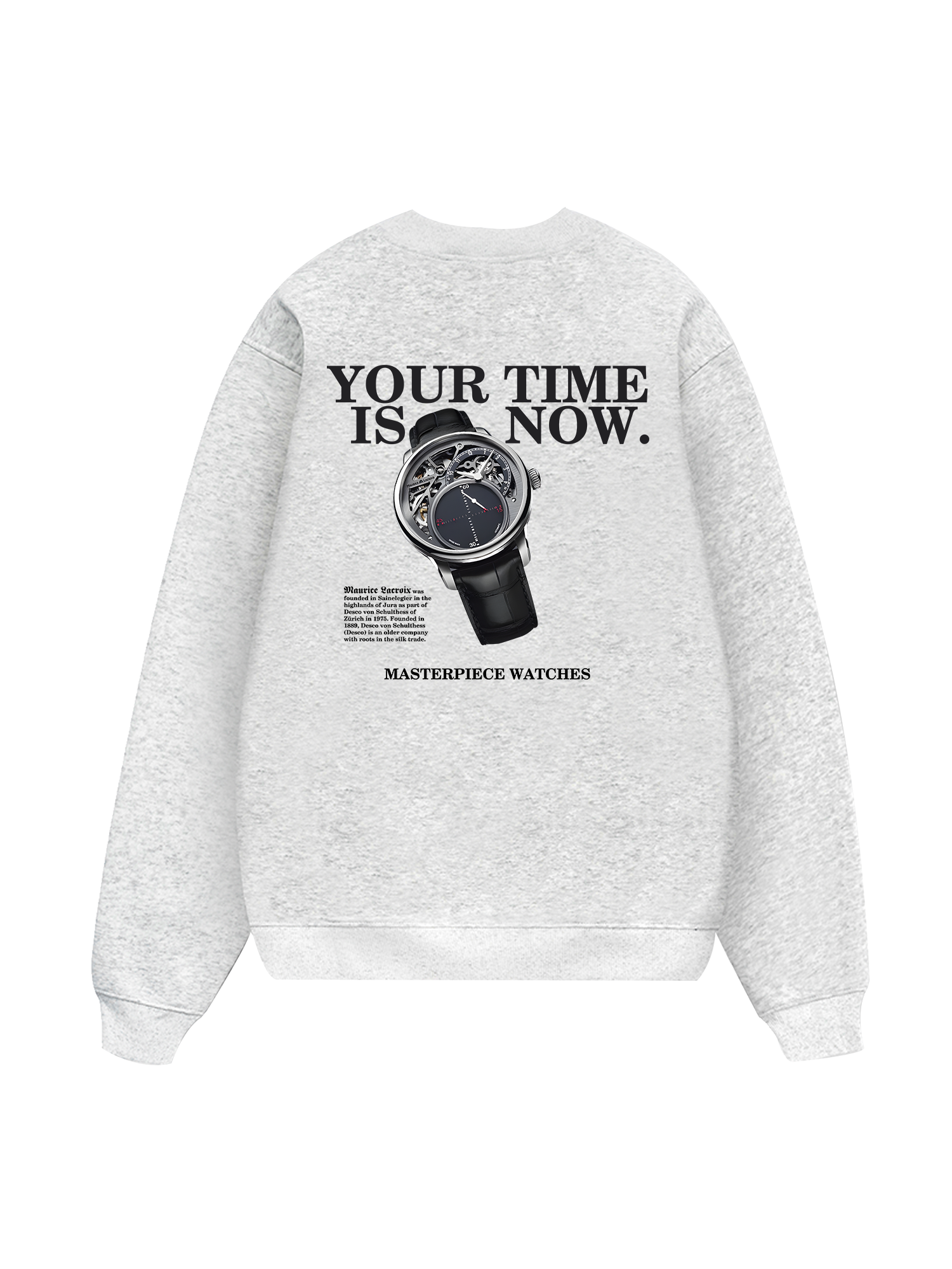 Watch Your Time Is Now Sweater