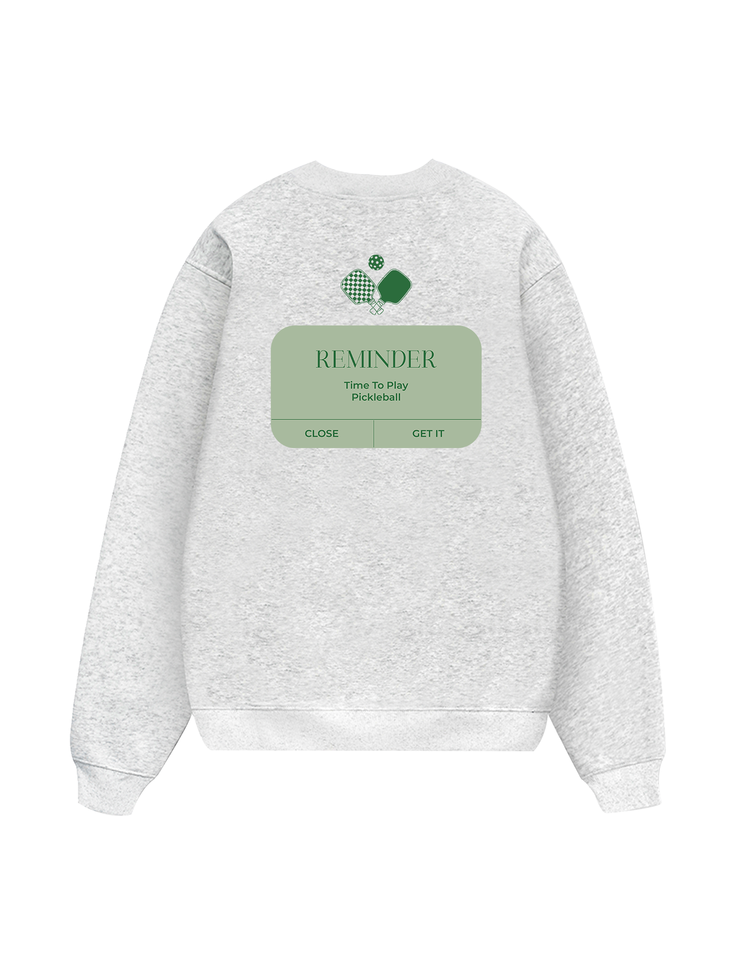 Pickleball Reminder Time To Play Pickleball Sweater