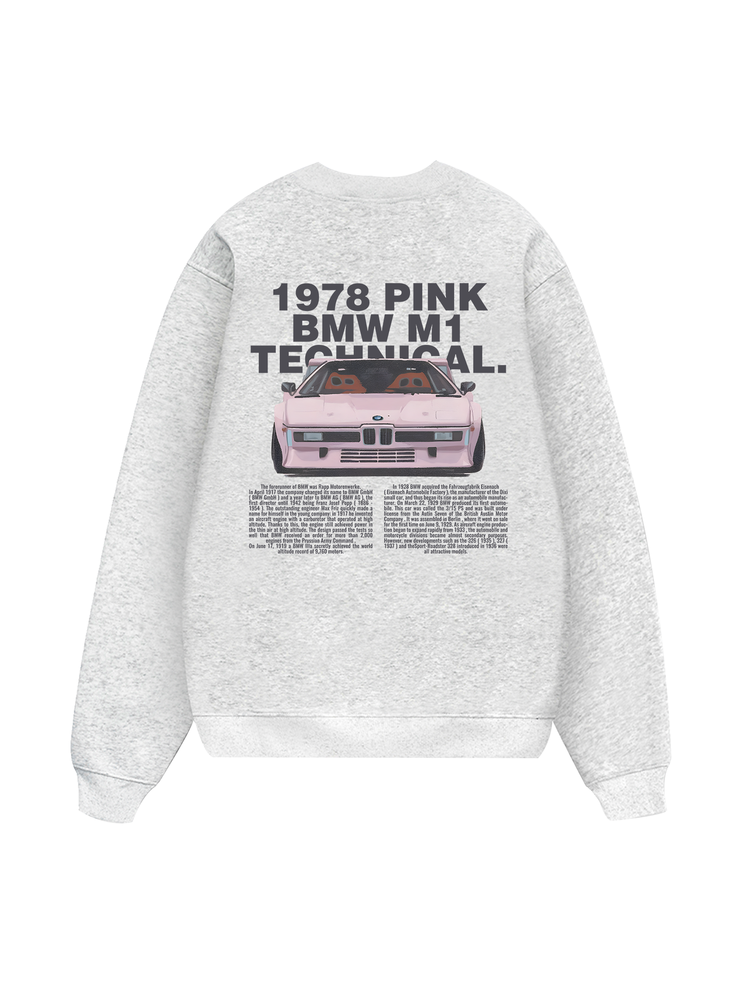 BMW Pink Technical Sweater