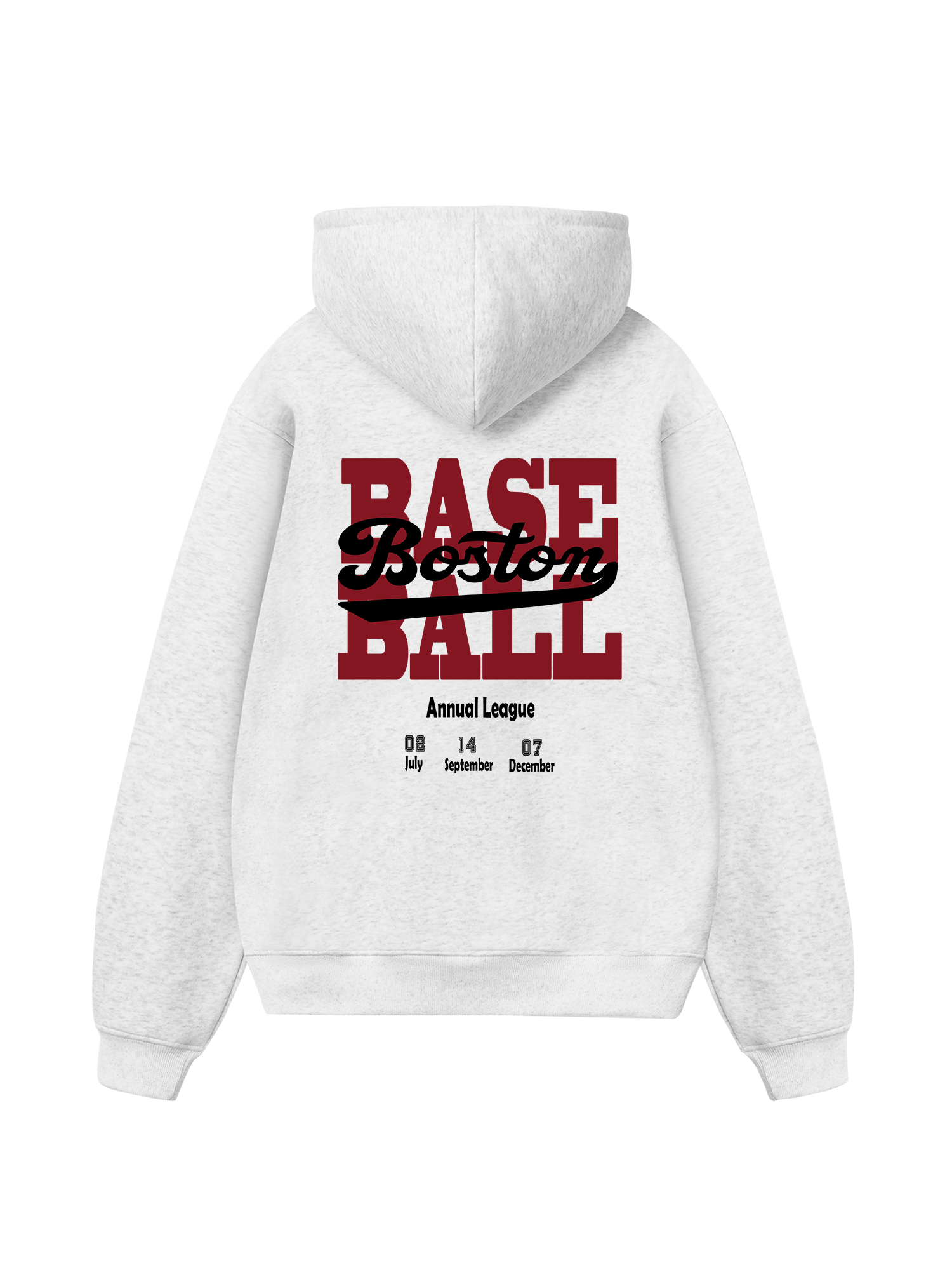 Baseball Boston League Hoodie