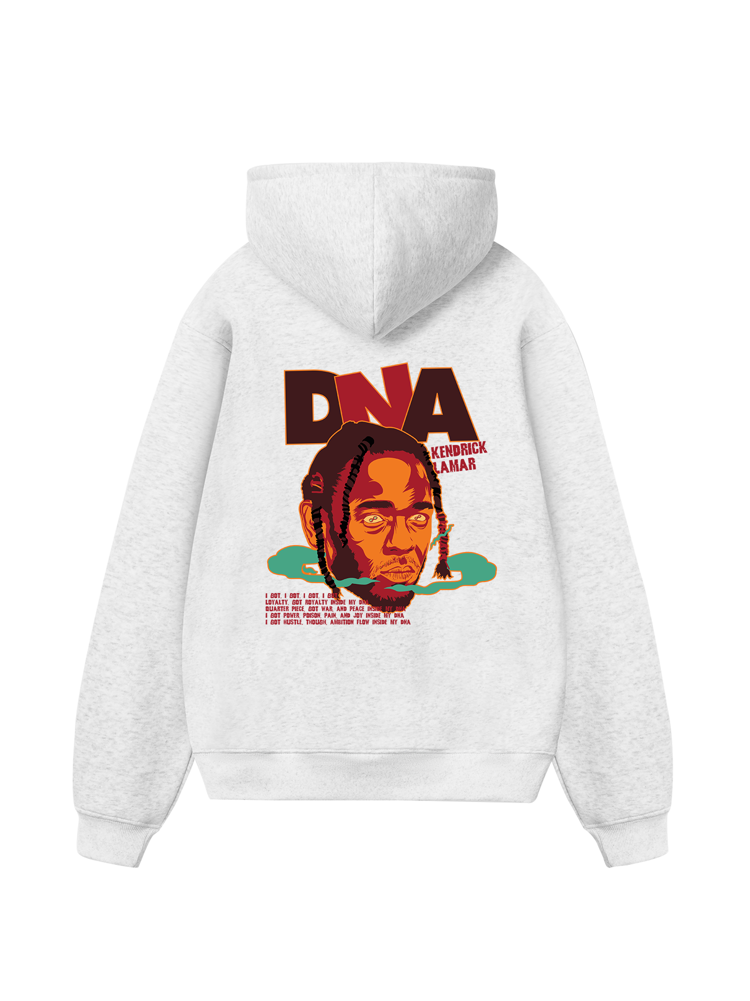 Rapper Kendrick Lamar DNA Hoodie