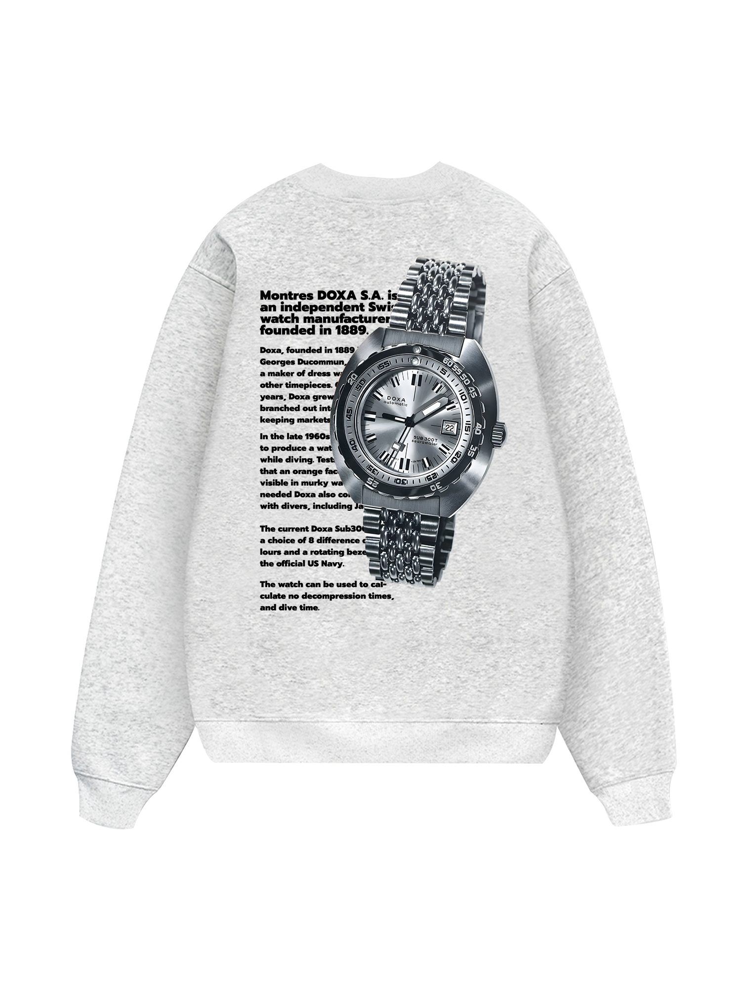 Watch Doxa X300 Sweater