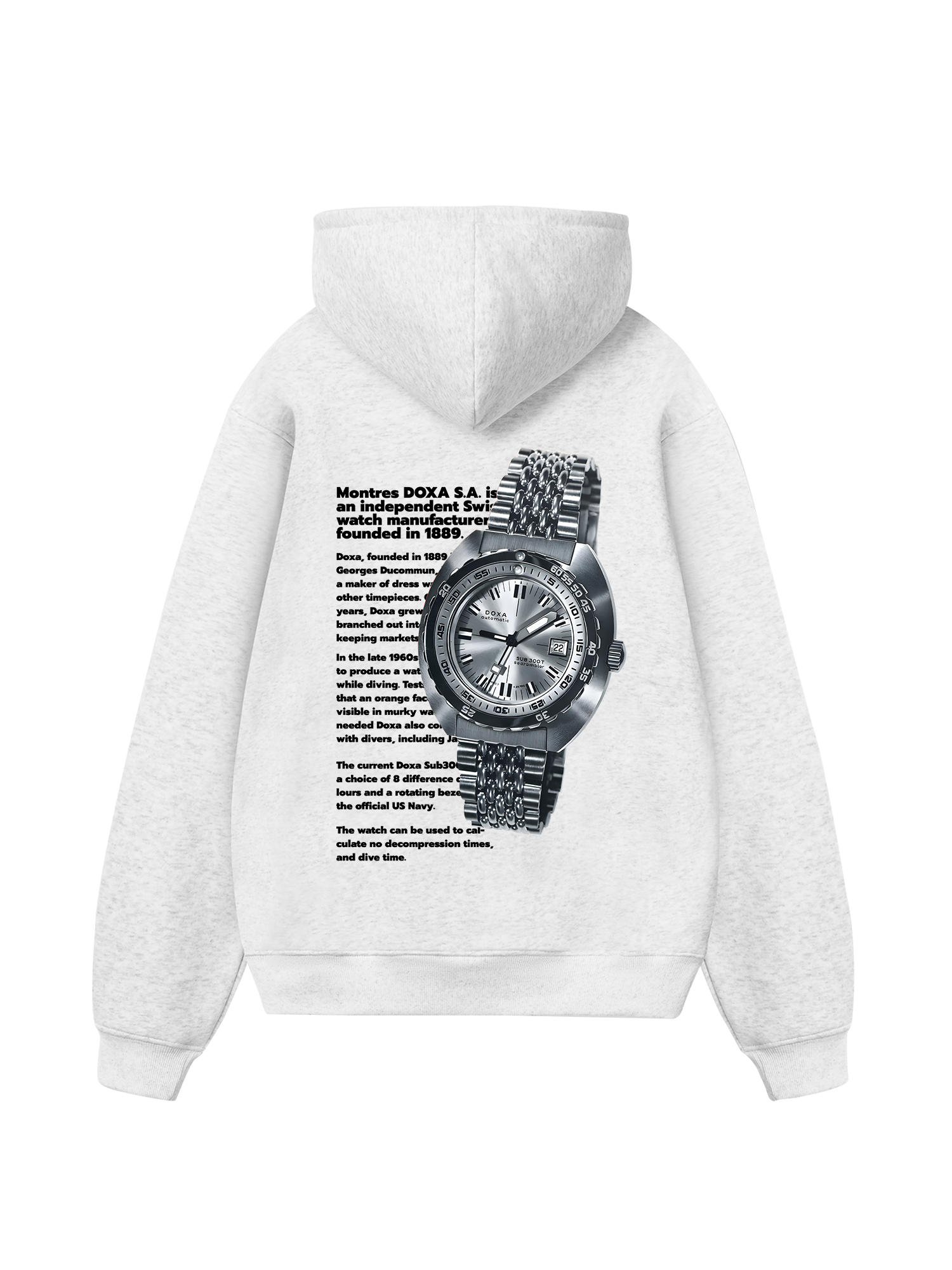 Watch Doxa X300 Hoodie