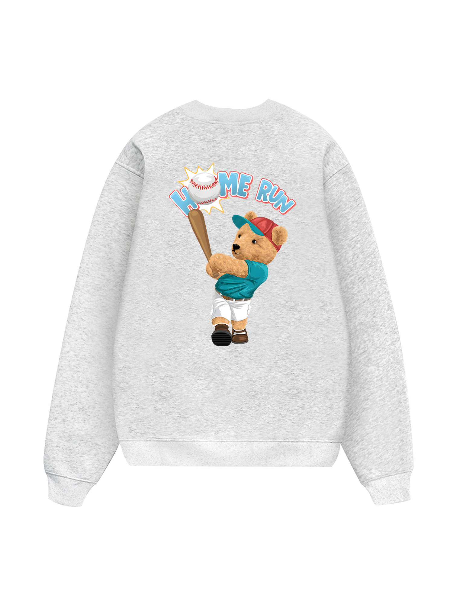 Baseball Home Run Teddy Bear Sweater