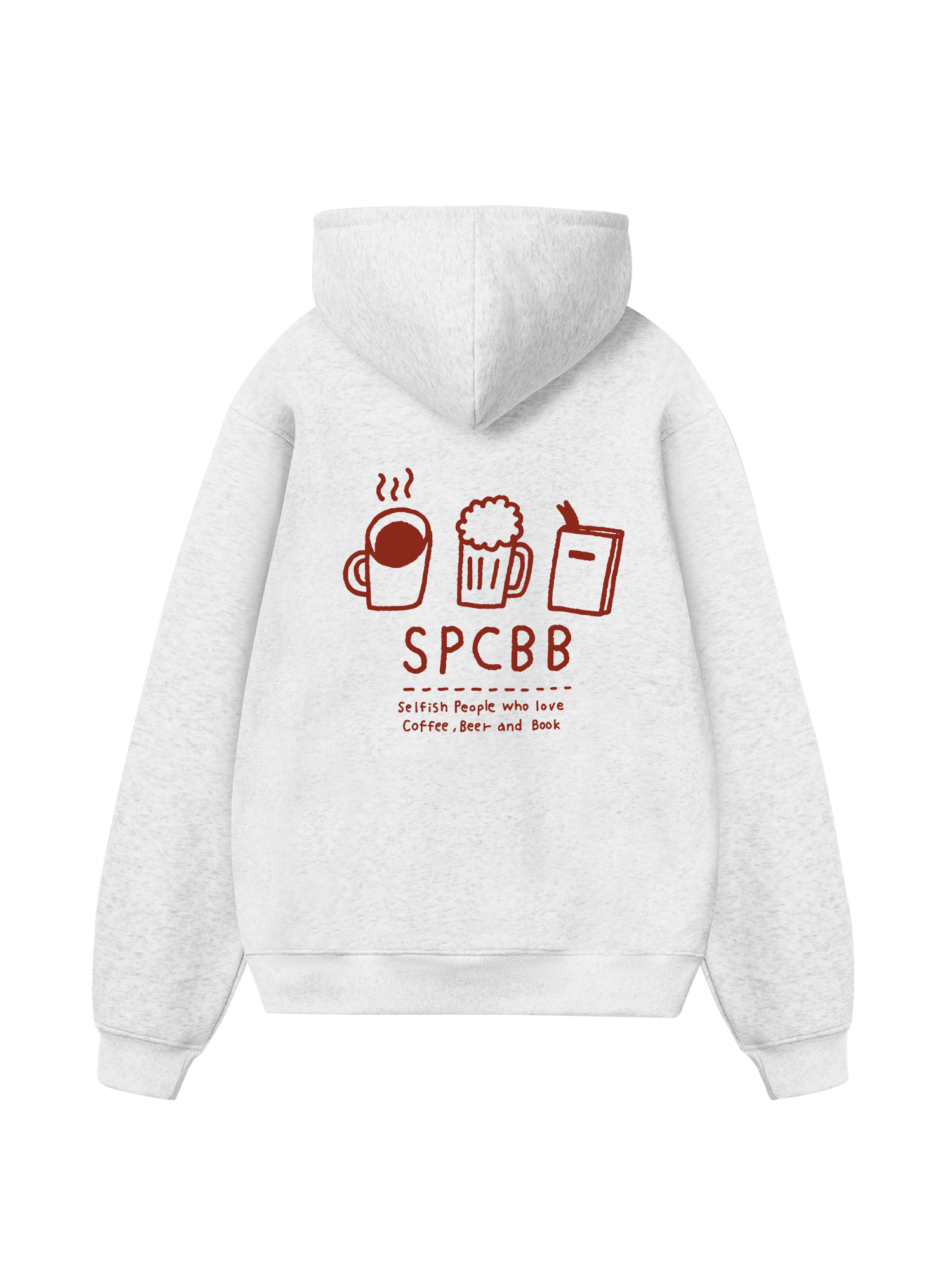 Selfish People Who Love Coffee Beer And Book Hoodie