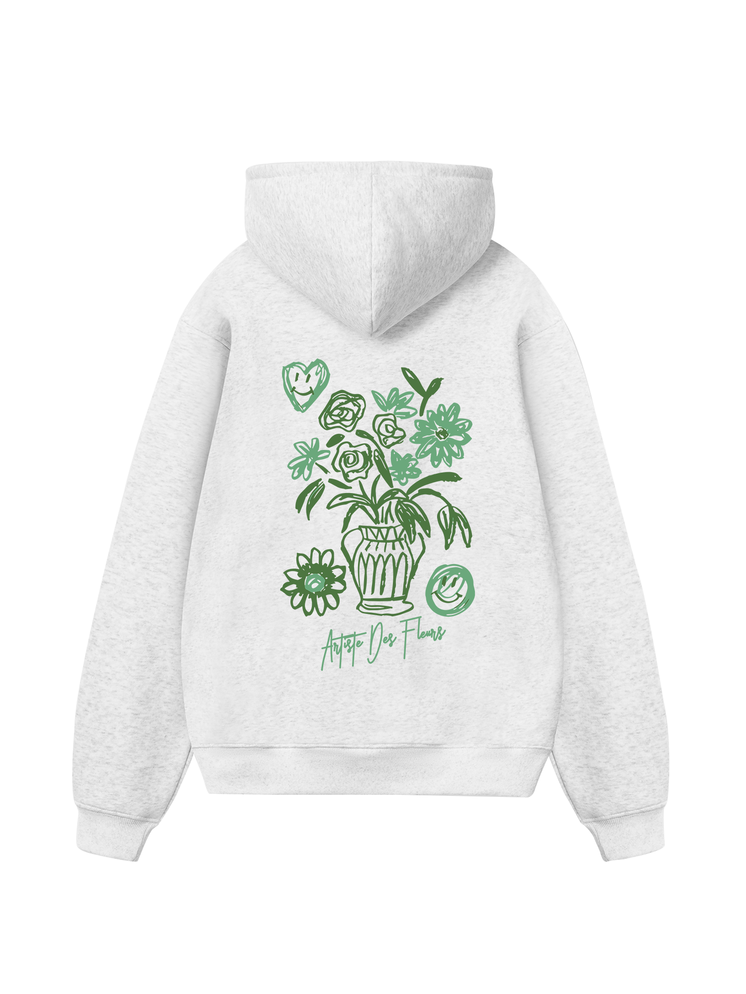 Floral Artiste Des Fleurs Hoodie