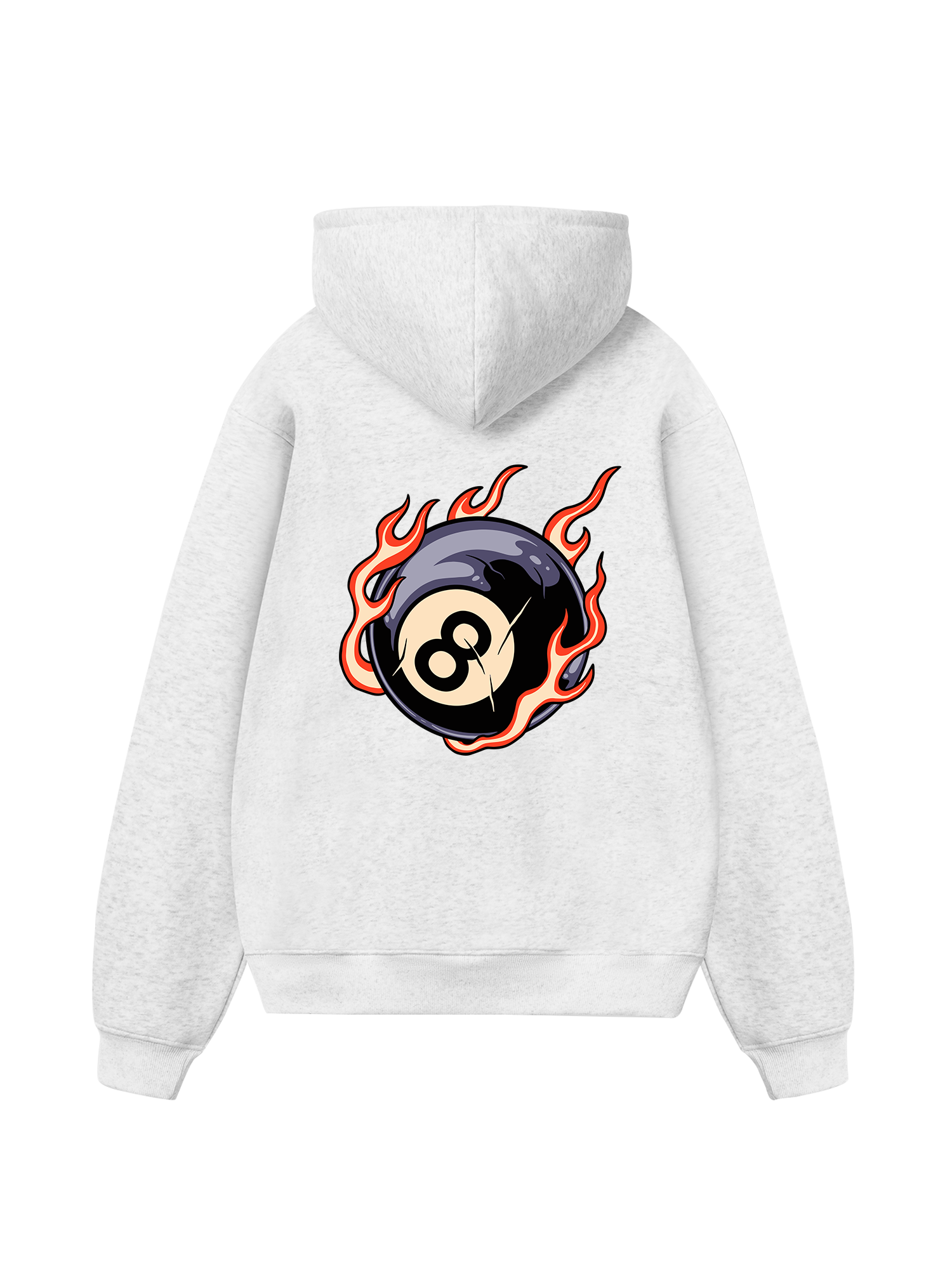 Billiards Flame Eight Hoodie