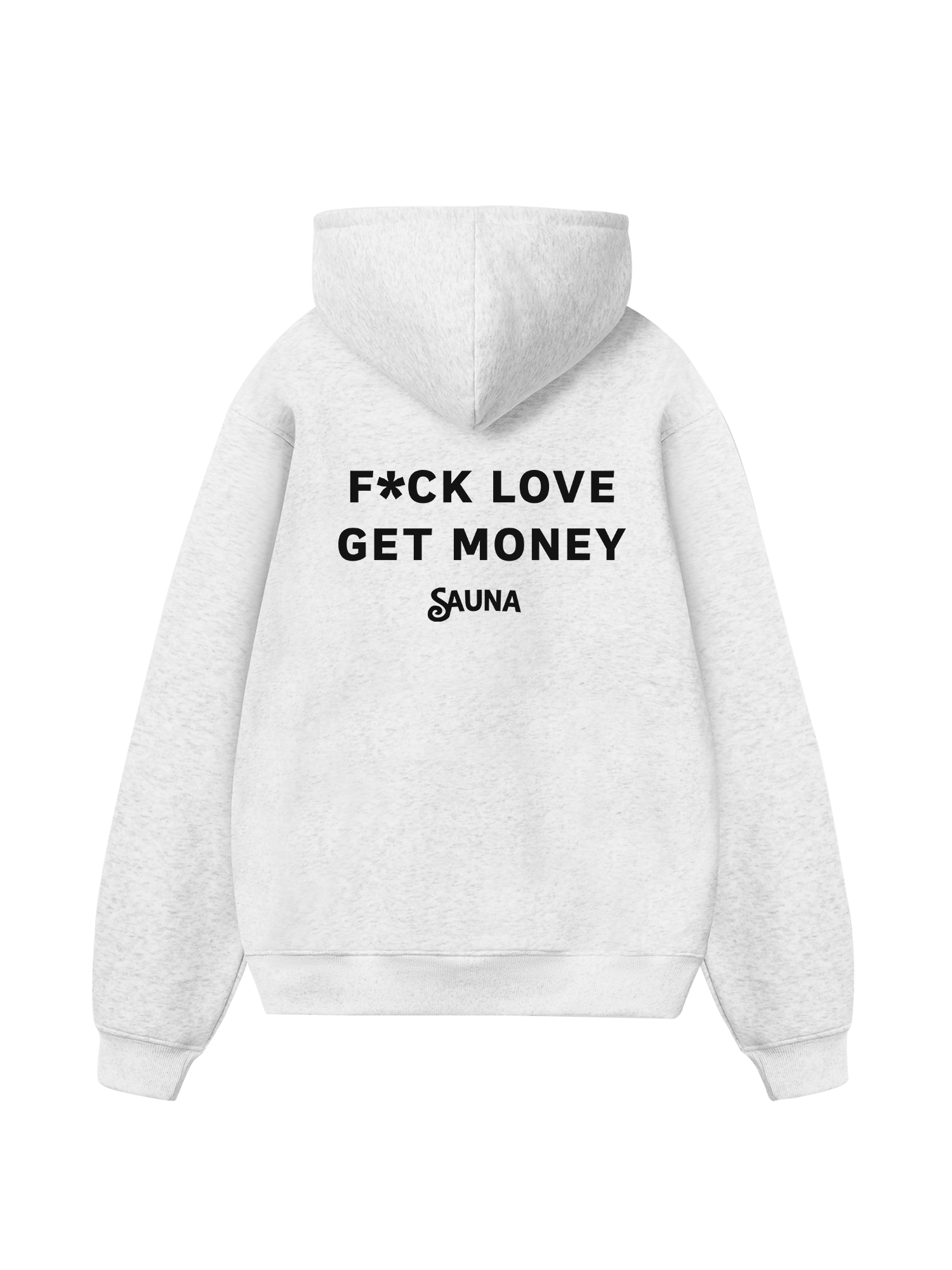 Rapper Fuck Love Get Money Hoodie