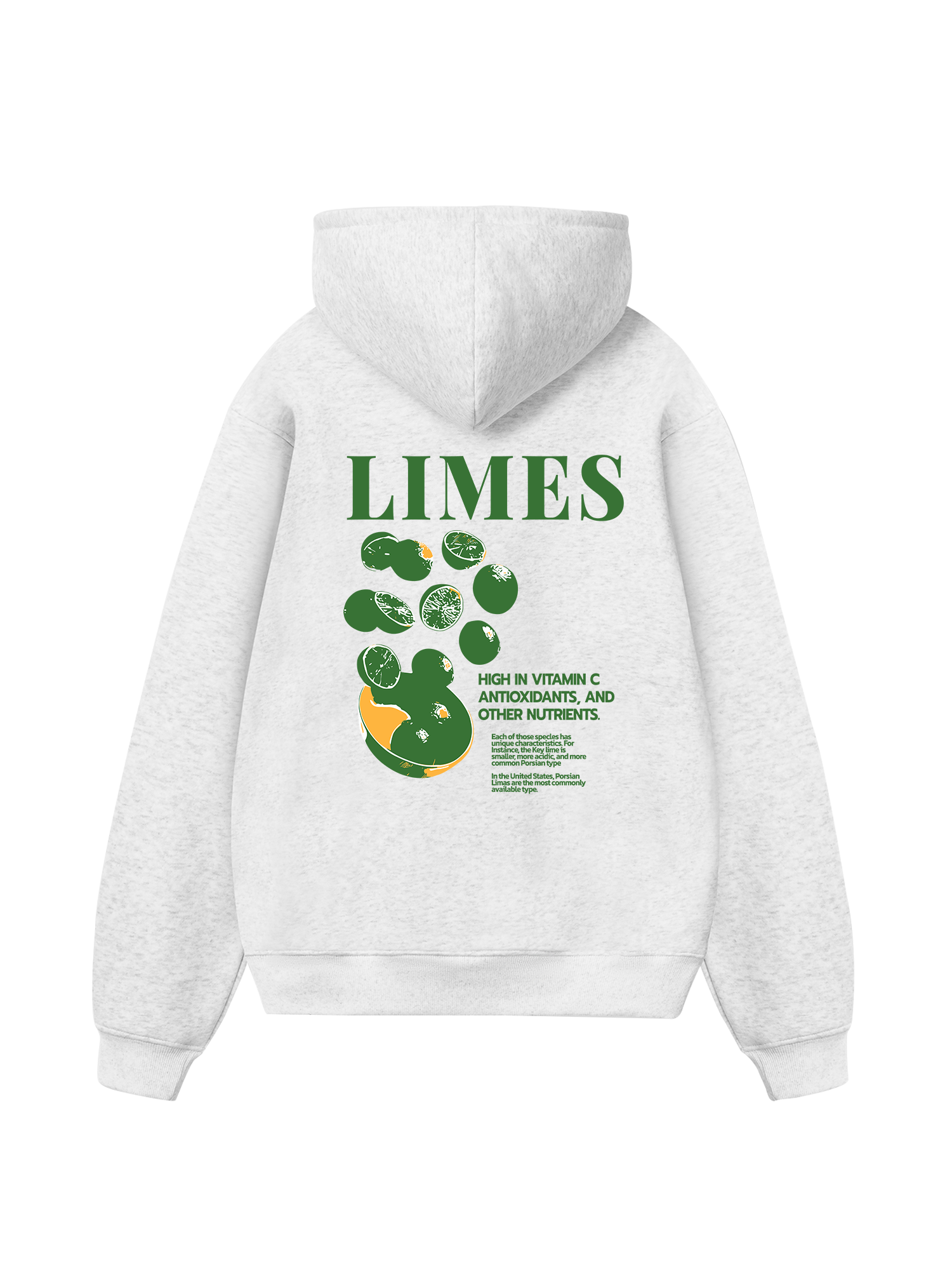 Tropical Bowl Of Limes Hoodie