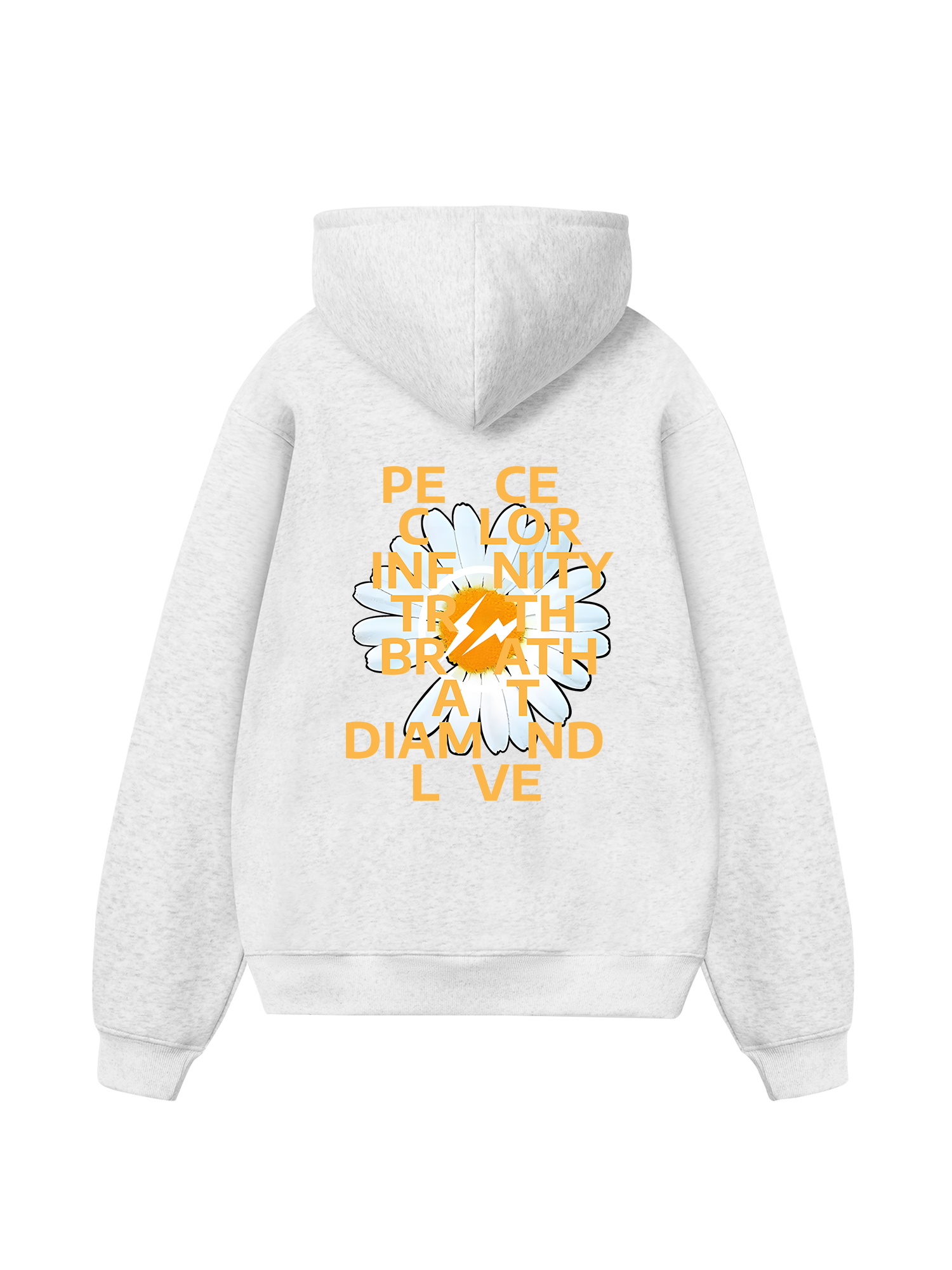 Floral Peace Color Love Hoodie