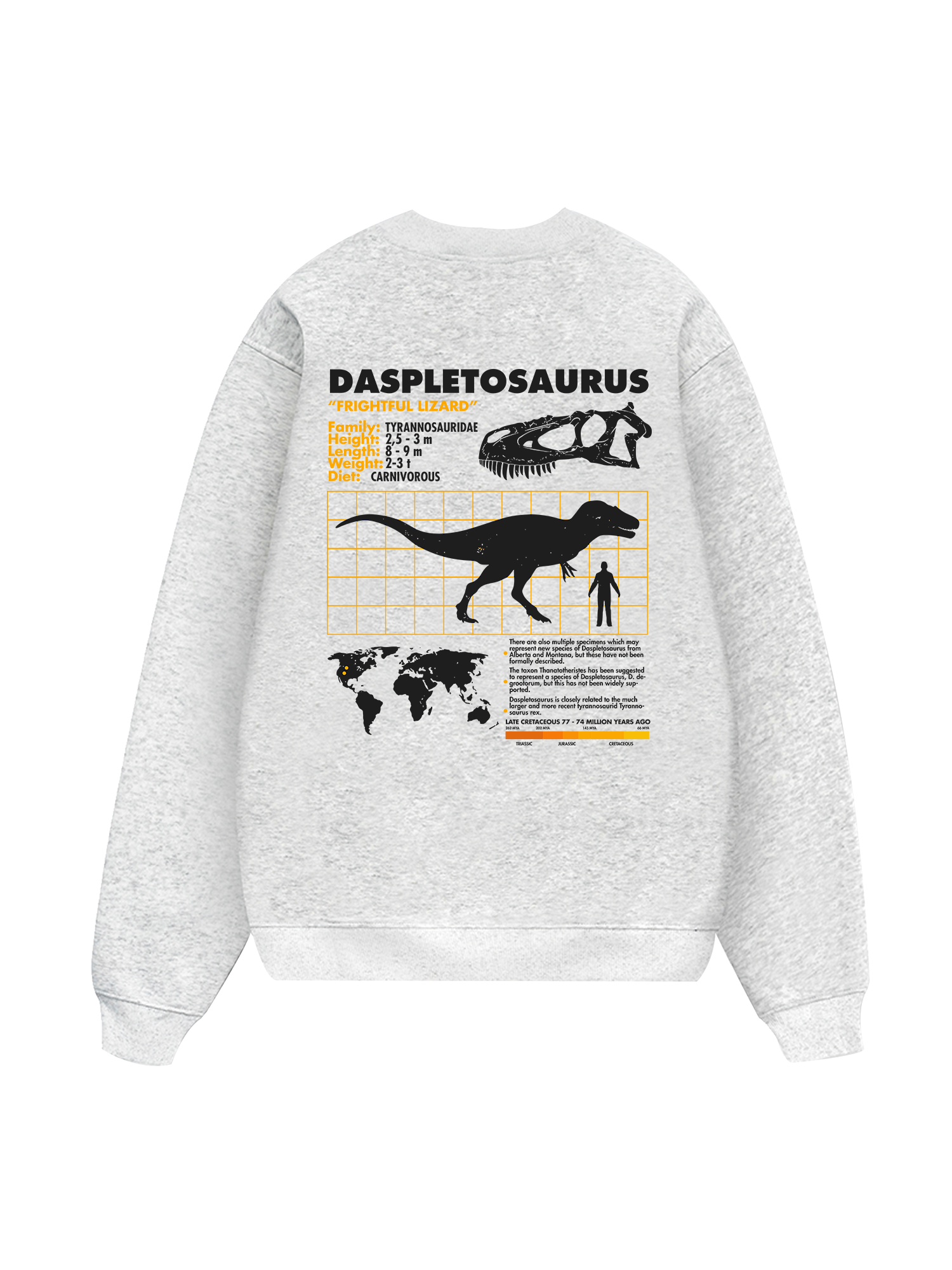 Wild Life Analysis Table Daspletosaurus Sweater